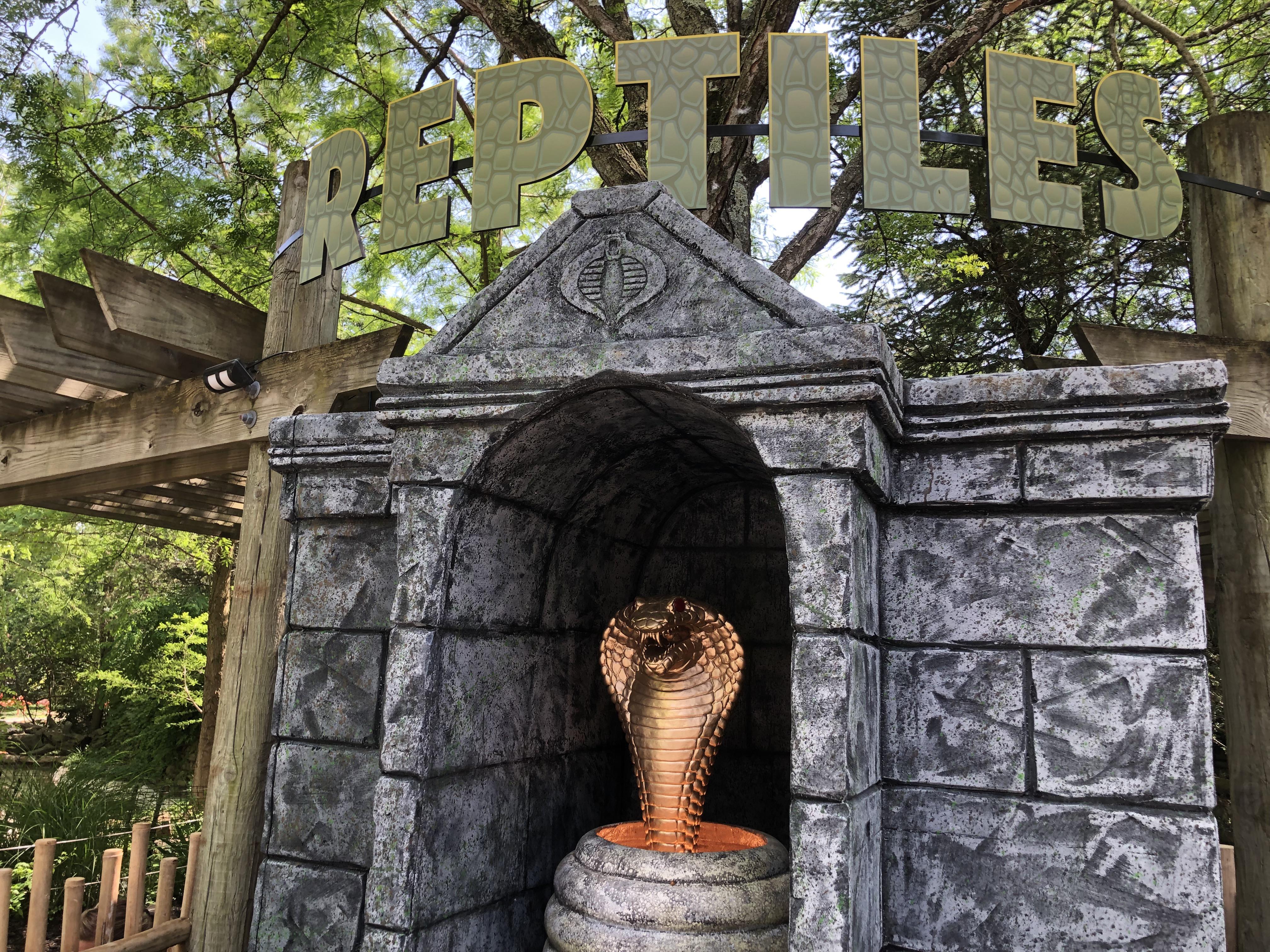 Reptile House at the Zoo is clearly a Cobra base. Yo Joe! r/Columbus