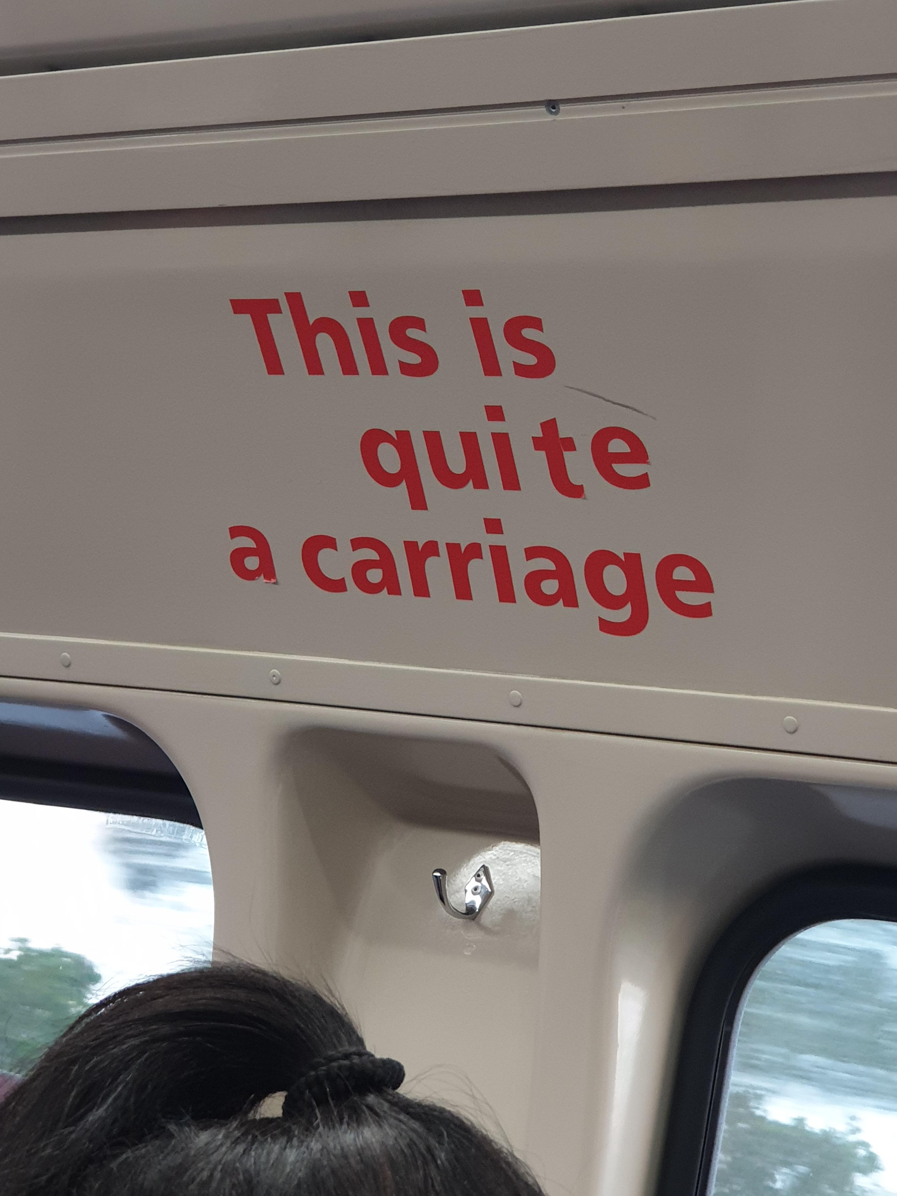 This is the Quiet Carriage. r/sydney