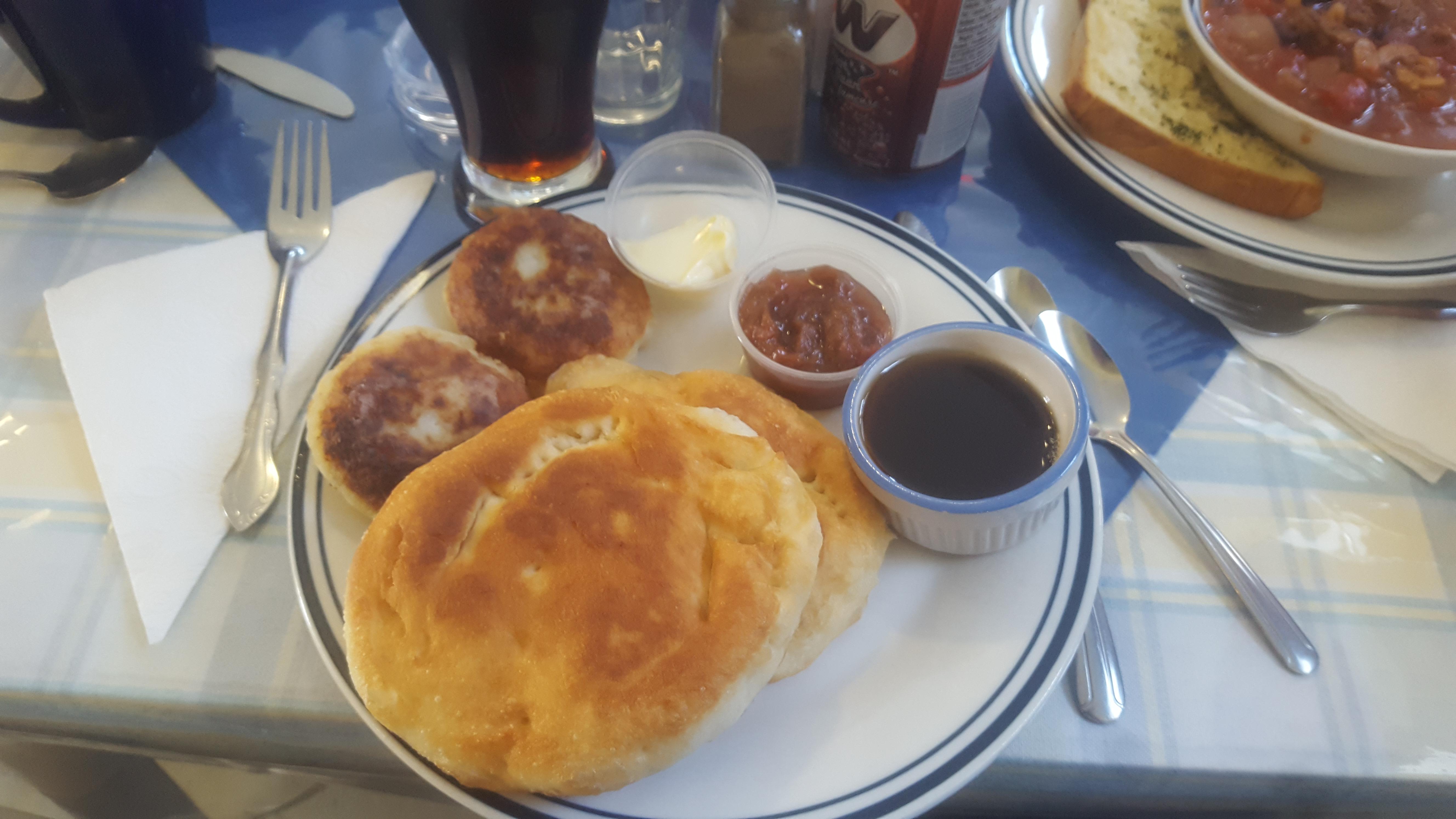 Toutons & Beans at The Cozy Tea Room in Twillingate, Nl r/newfoundland