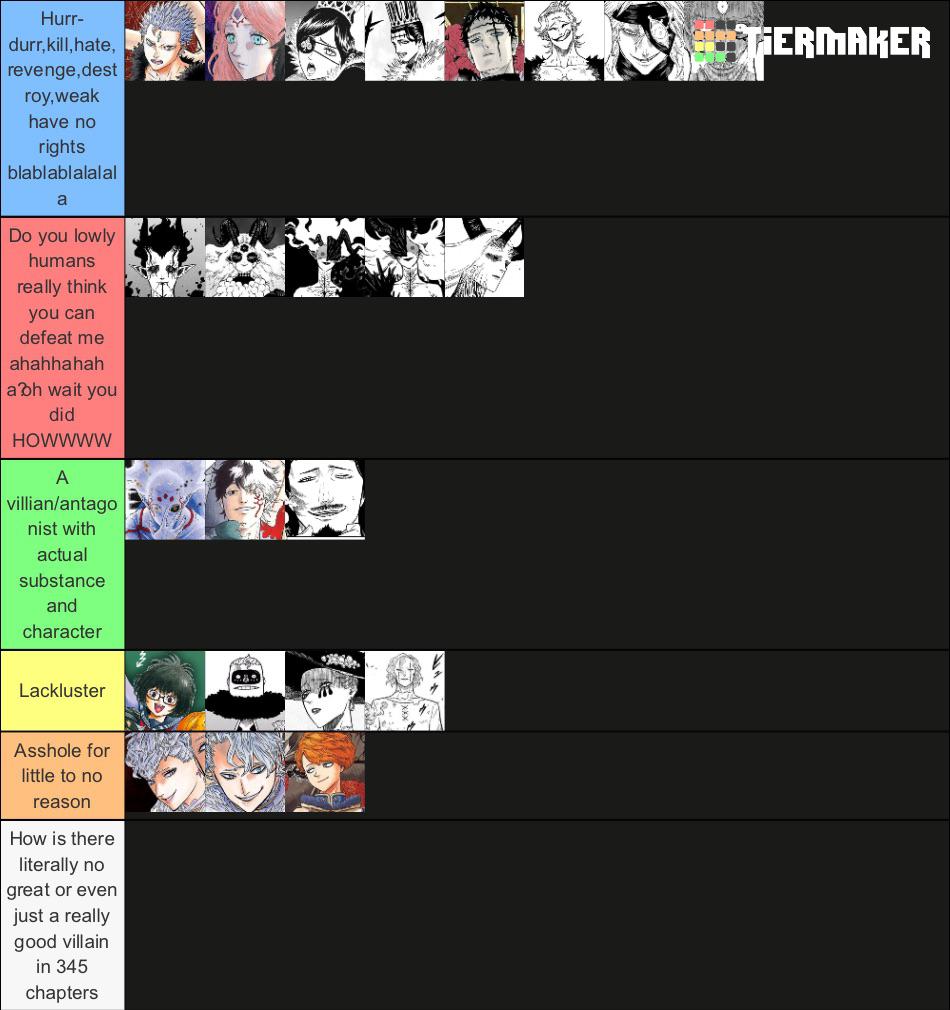 Black Clover Villains r/BlackClover