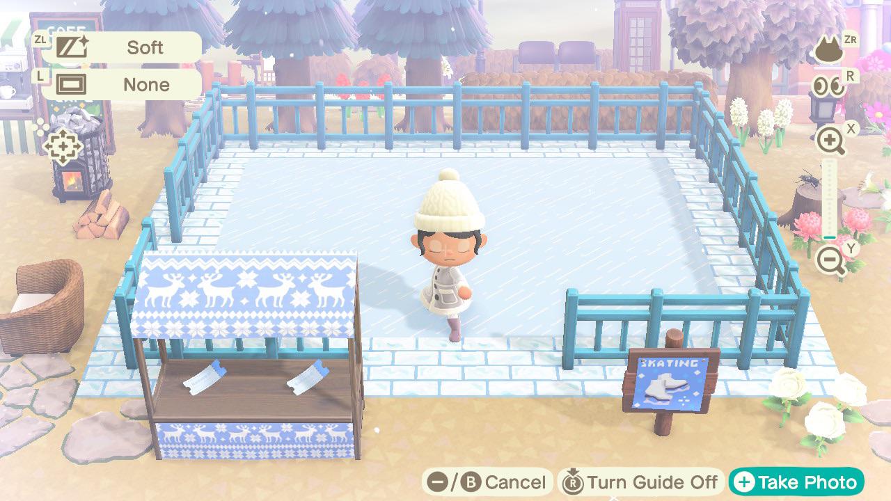 My new ice skating rink! ️ ⛸ What do you think? r/AnimalCrossing