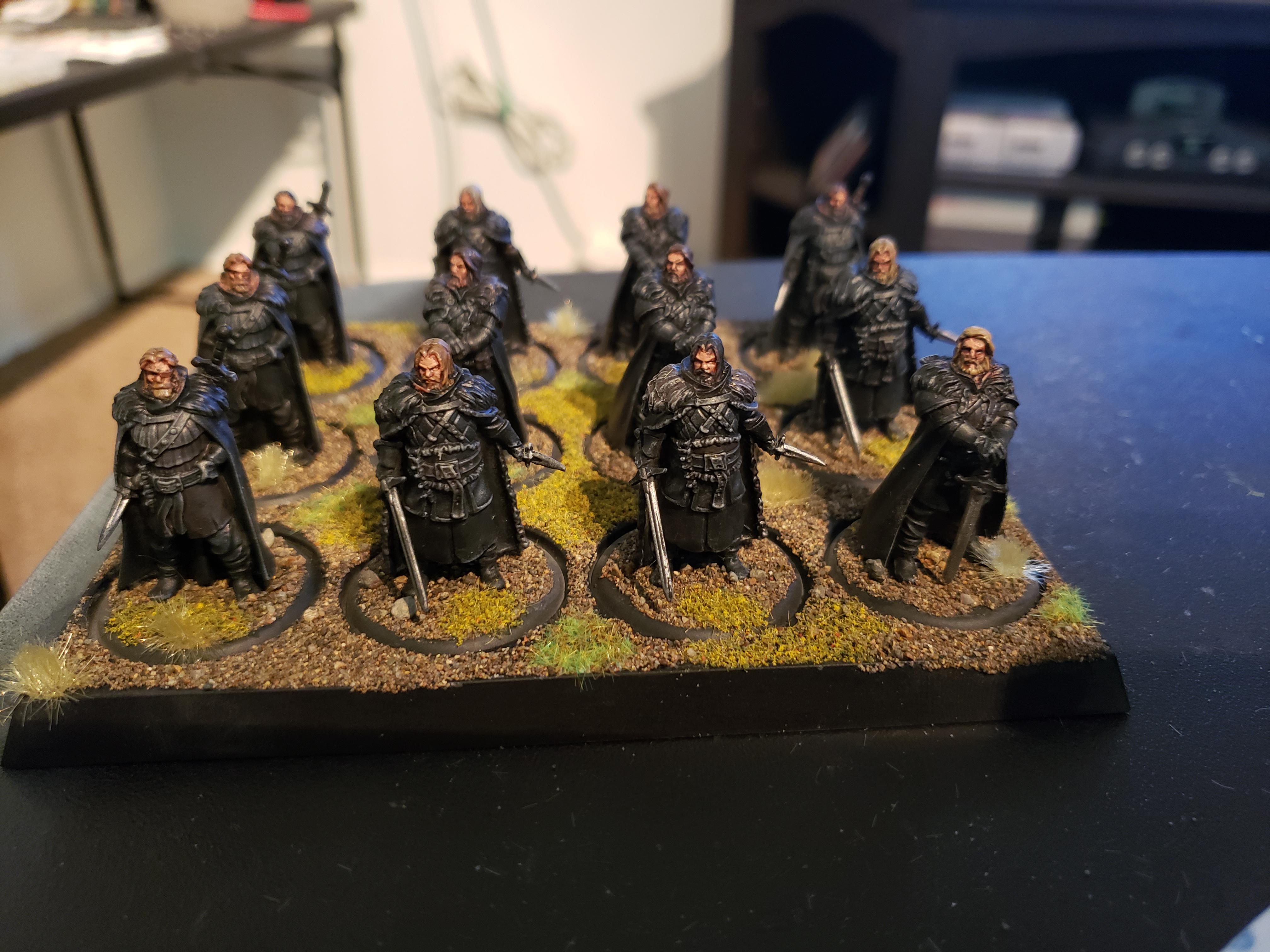 90 finished night's watch veterans, C&C r/asoiafminiaturesgame