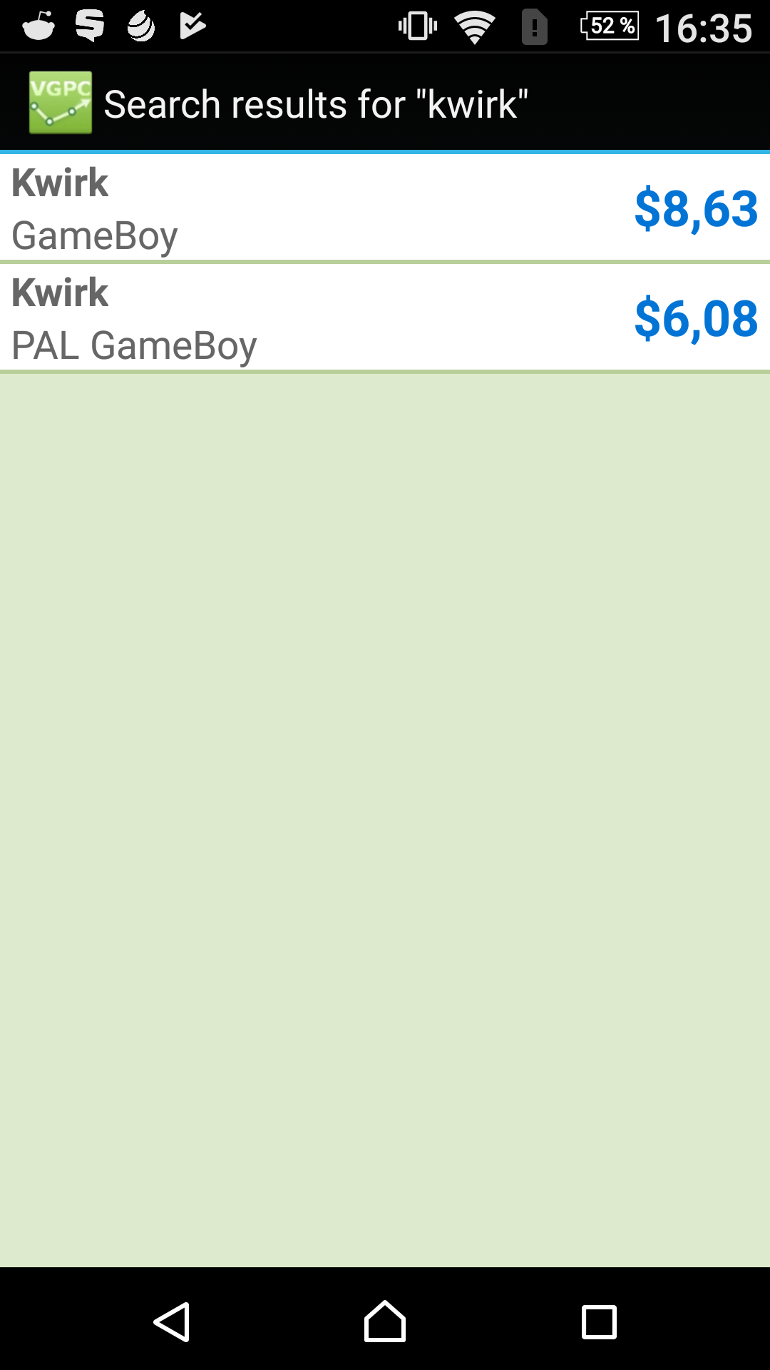 So Video game price chart lists a pal and a non pal "Kwirk"... how do u