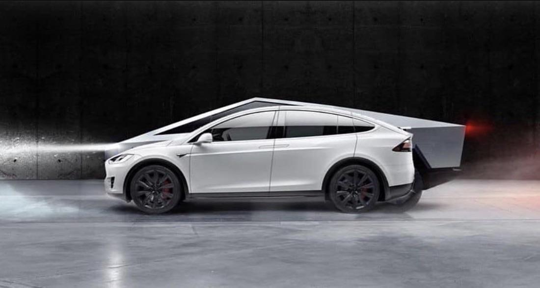 Cybertruck vs Model X r/cybertruck