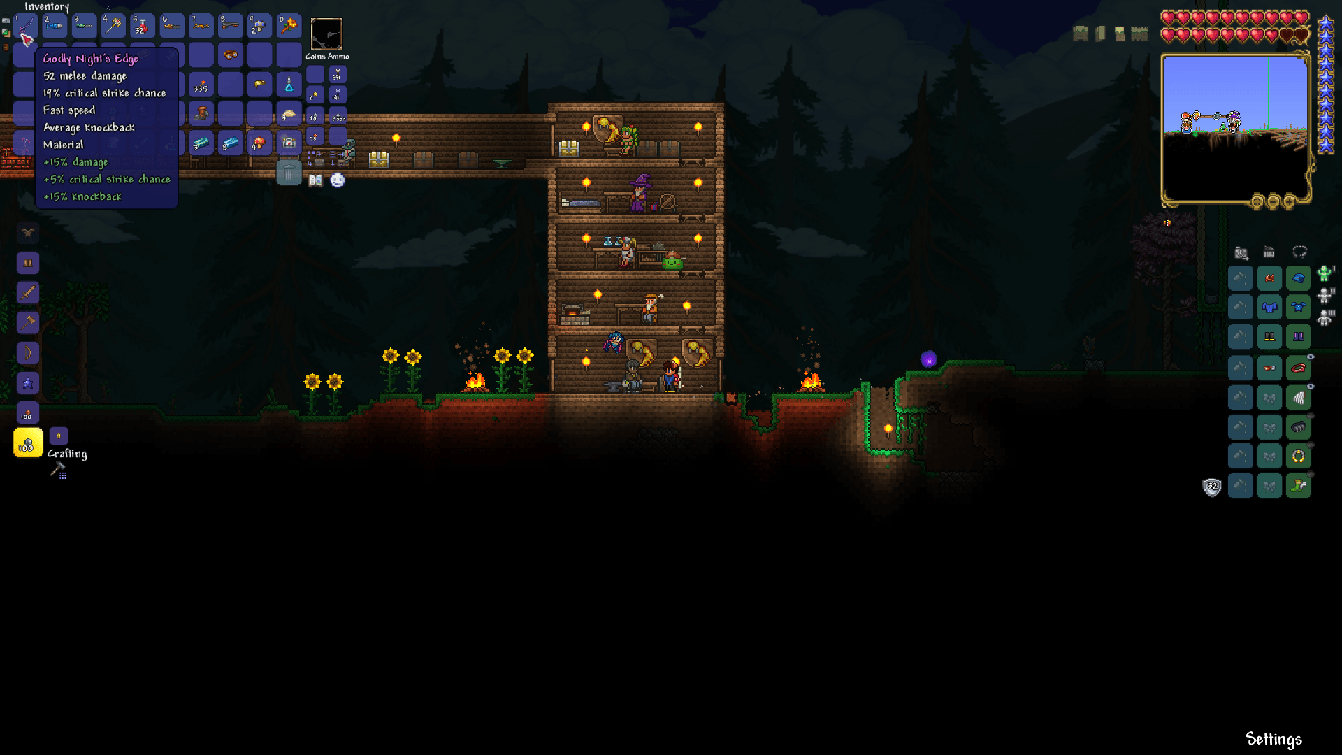 first playthrough. what weapons should I have for Skeletron Prime? (and