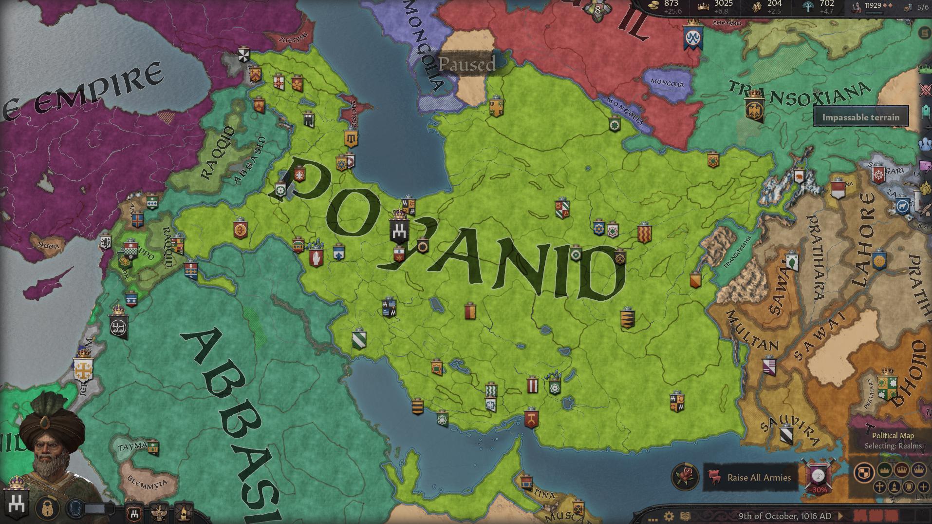 Finally i created the persian empire "starting as a zoroastrian count