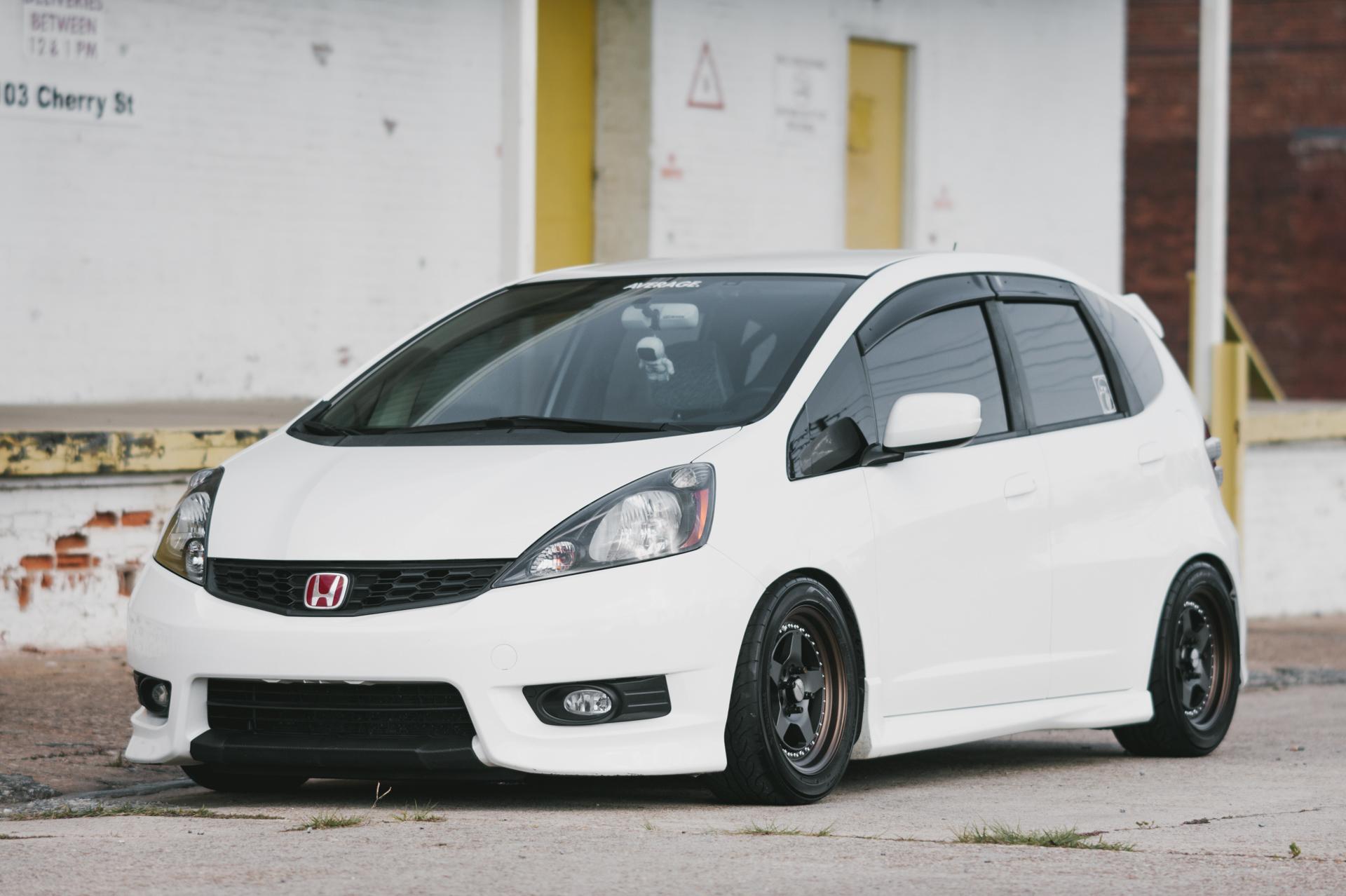 I installed new wheels on my Honda Fit today! r/Honda
