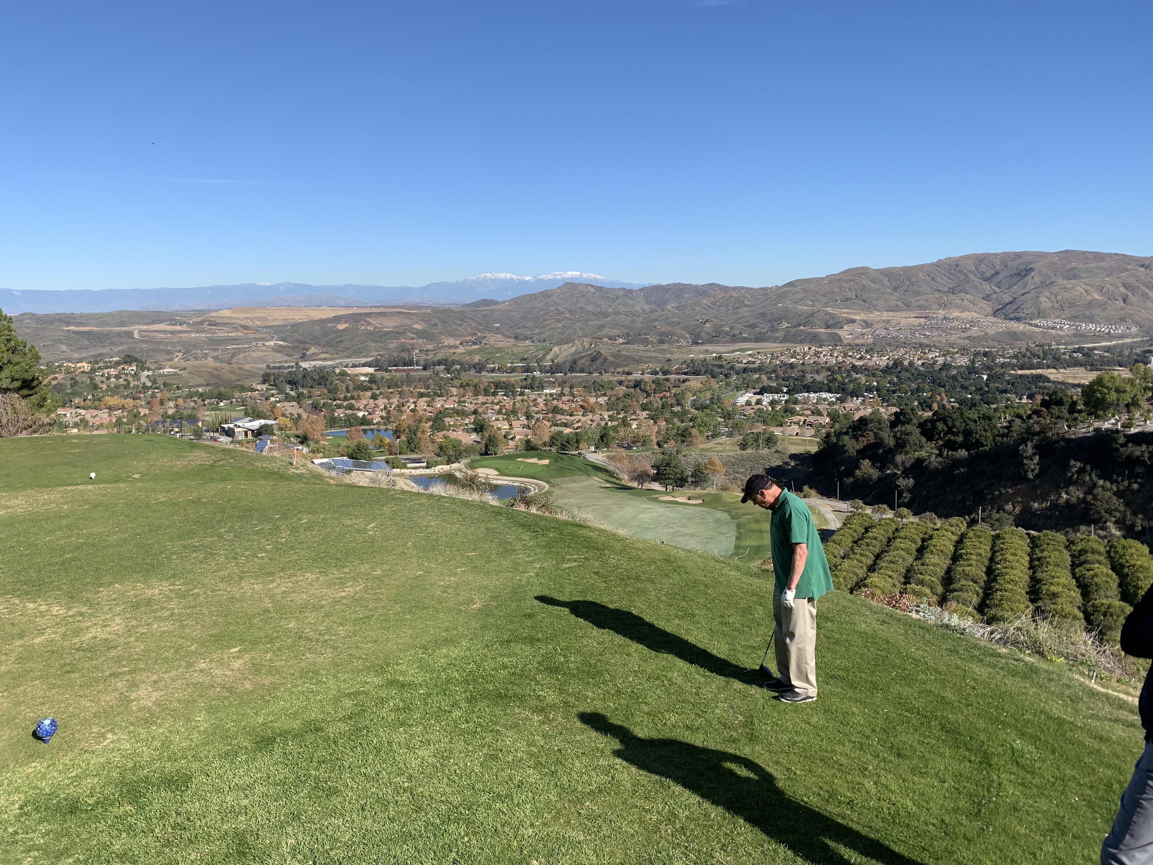 We doing downhills? 18th at Glen Ivy, Corona, CA. Quite