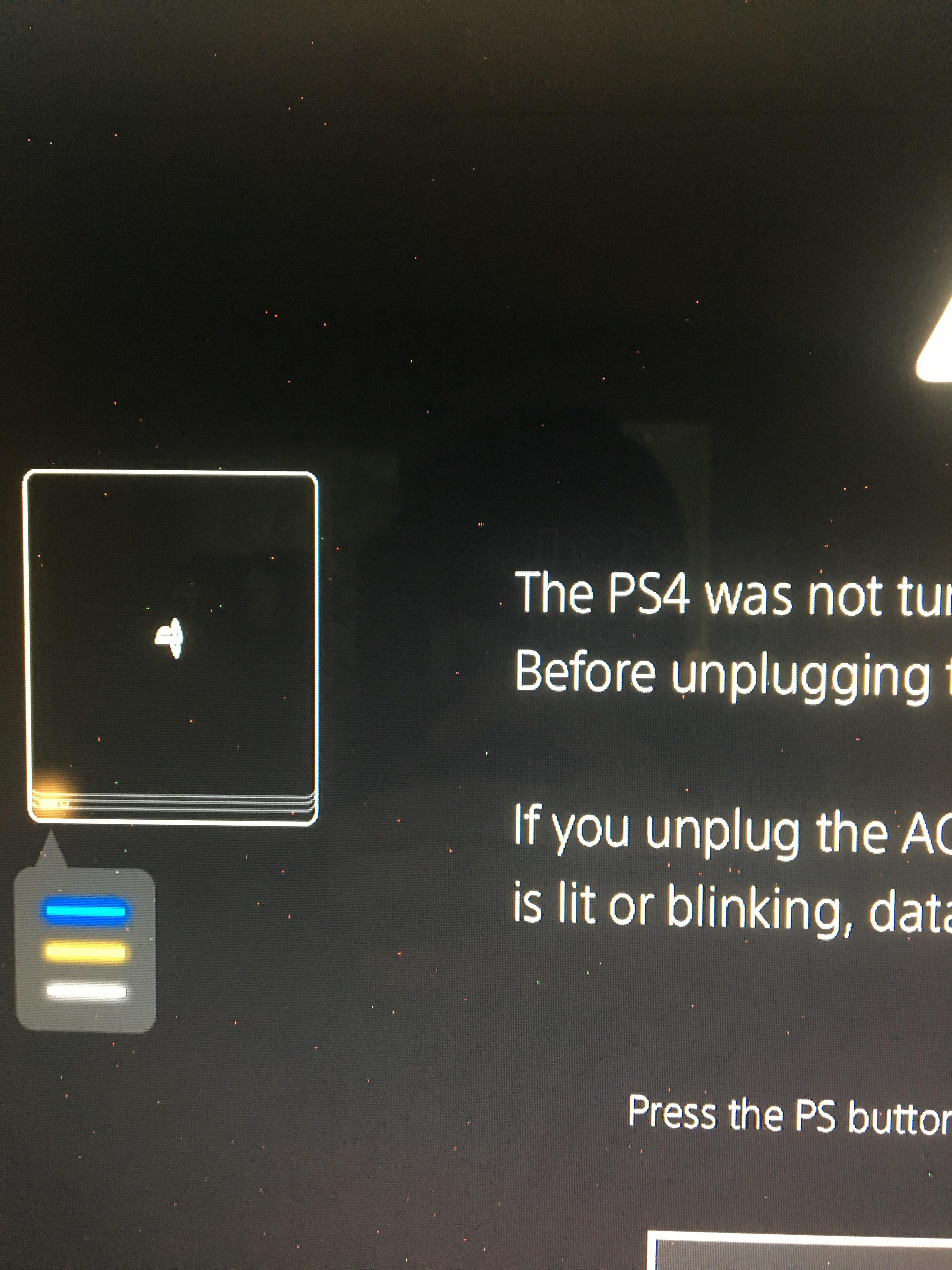 my display looks like this via hdmi on ps4. it looks fuzzy and is annoying any solution? r