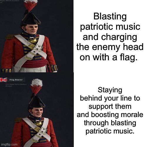 Good flagbearers in a nutshell r/holdfastgame