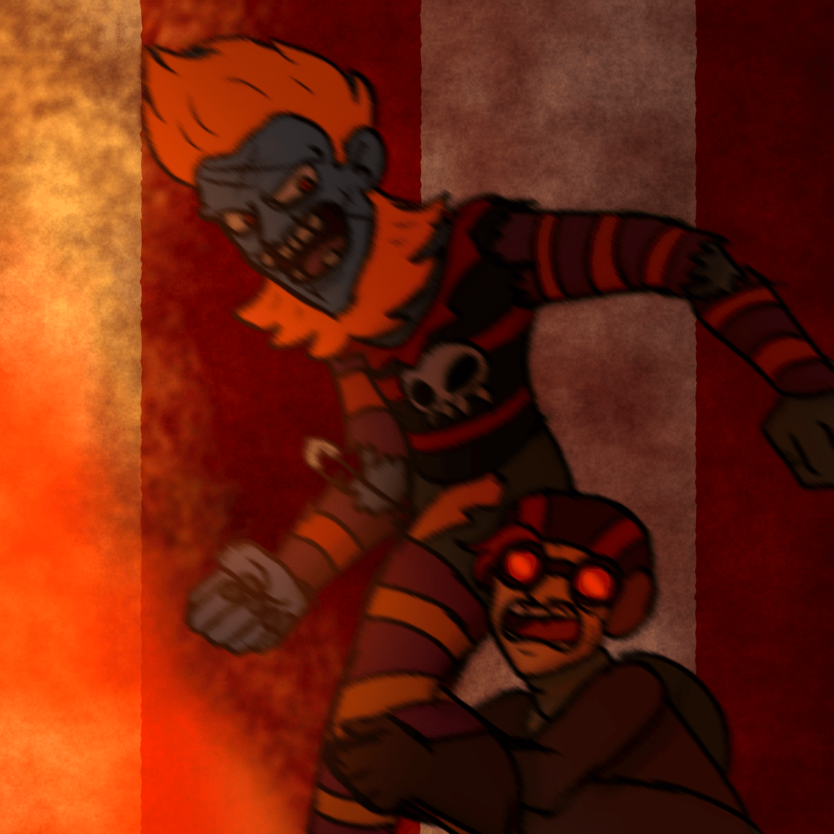 Meat Circus Trampoline (Fanart) r/PsychonautsGame