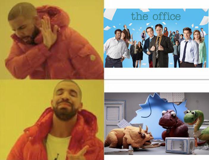 Dinosaur office RRRAAAAWWRRR r/dankmemes