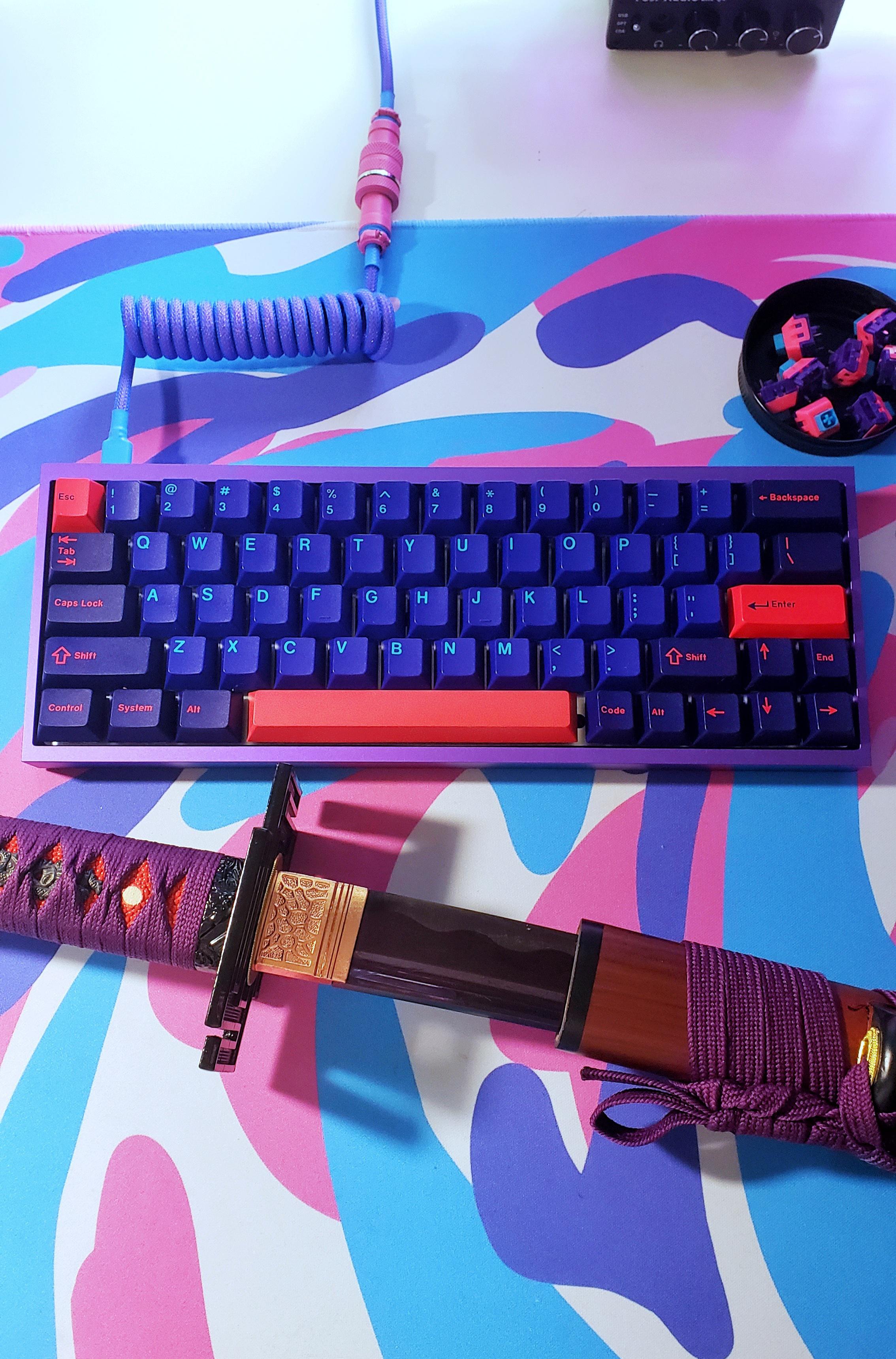 Tofu60 My first build after using a gk61 for the longest time r