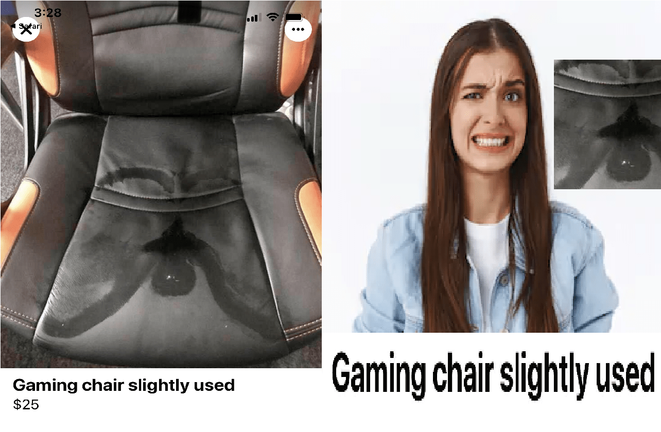 At least it's only slightly used. r/memes