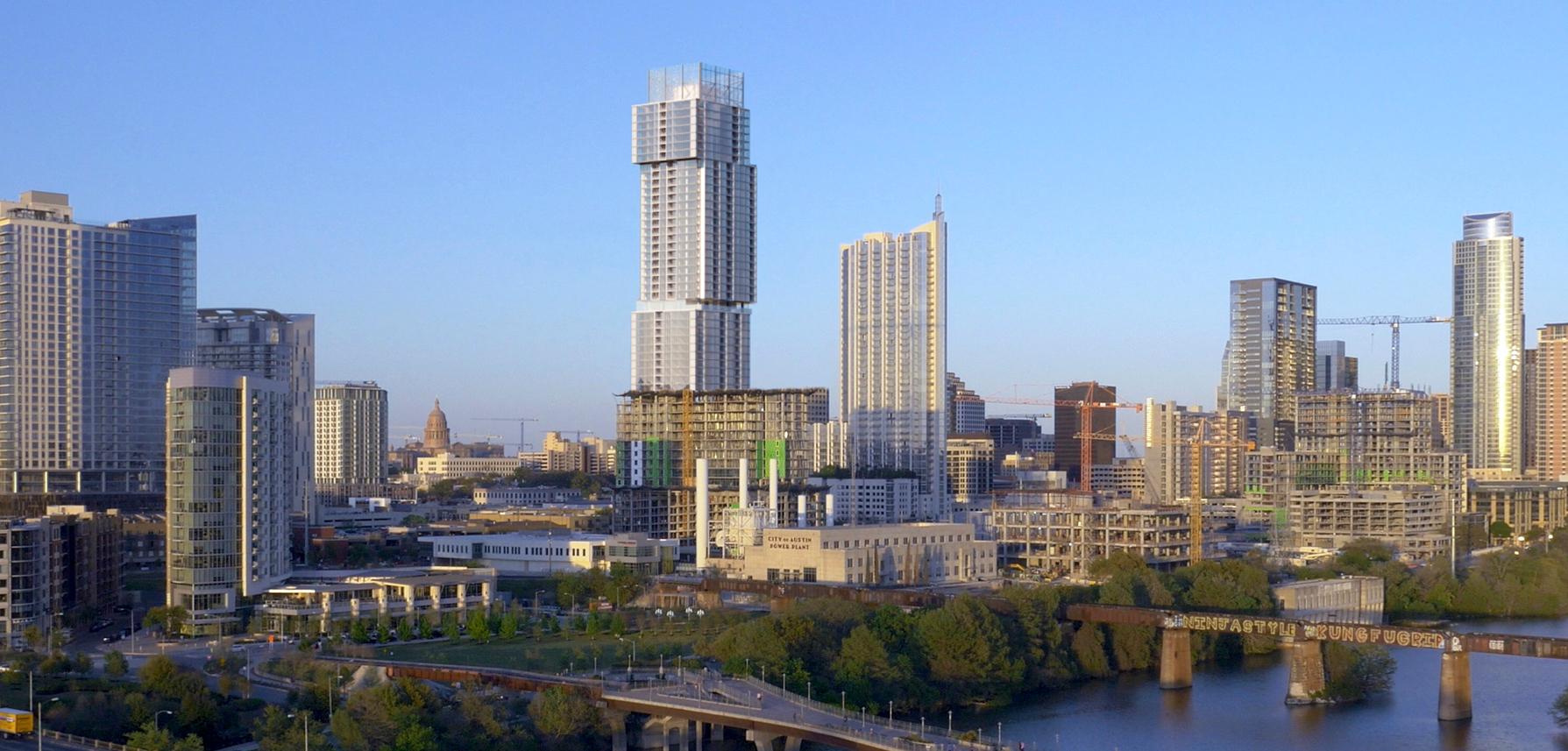 Austin, Texas the fastest growing city in the US has doubled it's