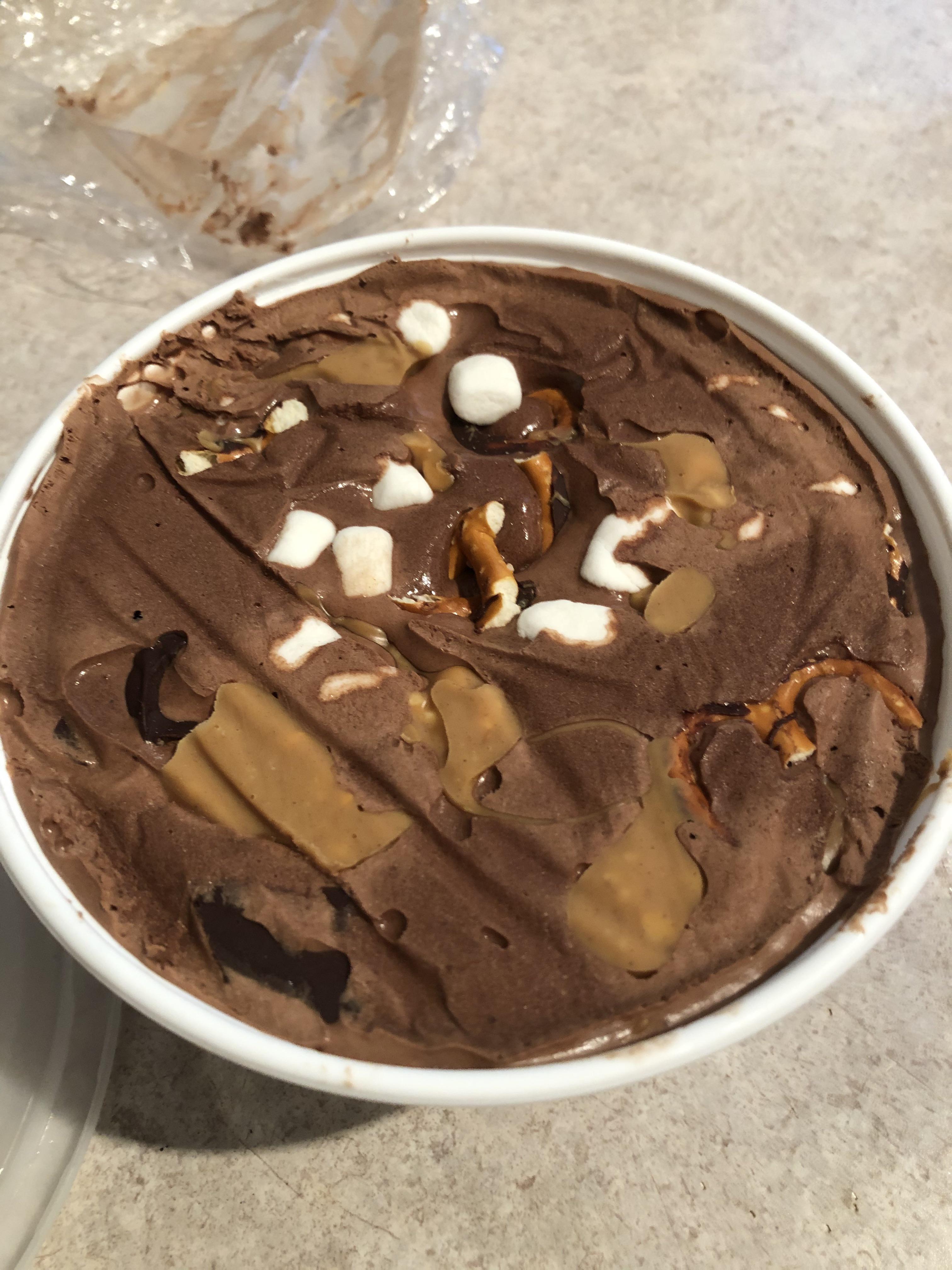 Dark Chocolate Ice Cream Base from Ample Hills Cookbook, homemade
