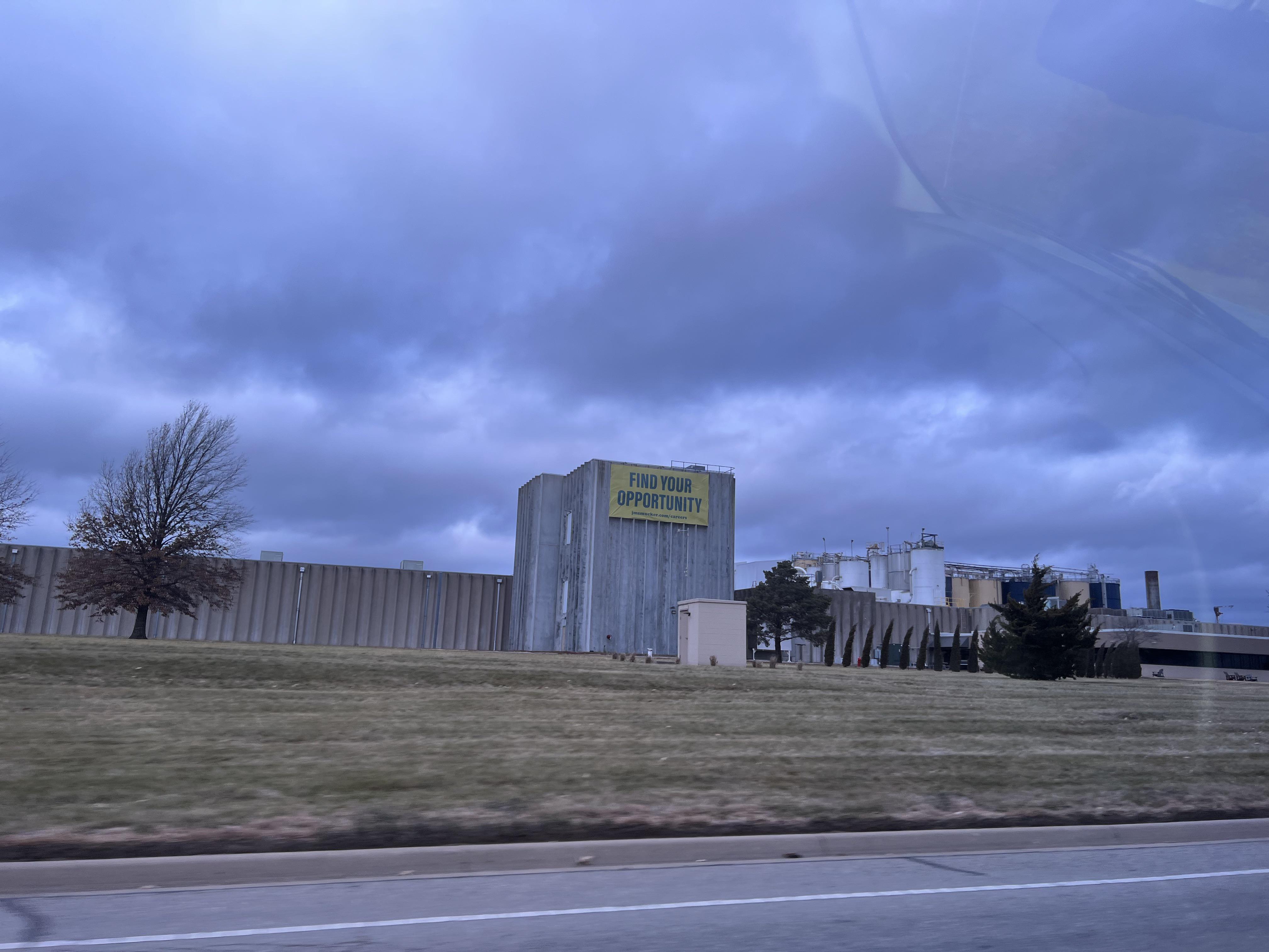 Proudly displayed on the local dog food factory… r/ABoringDystopia