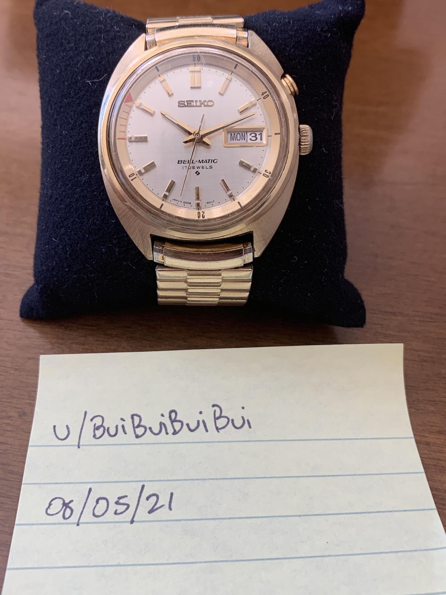 [WTS] Seiko Bellmatic 40066011 r/Watchexchange