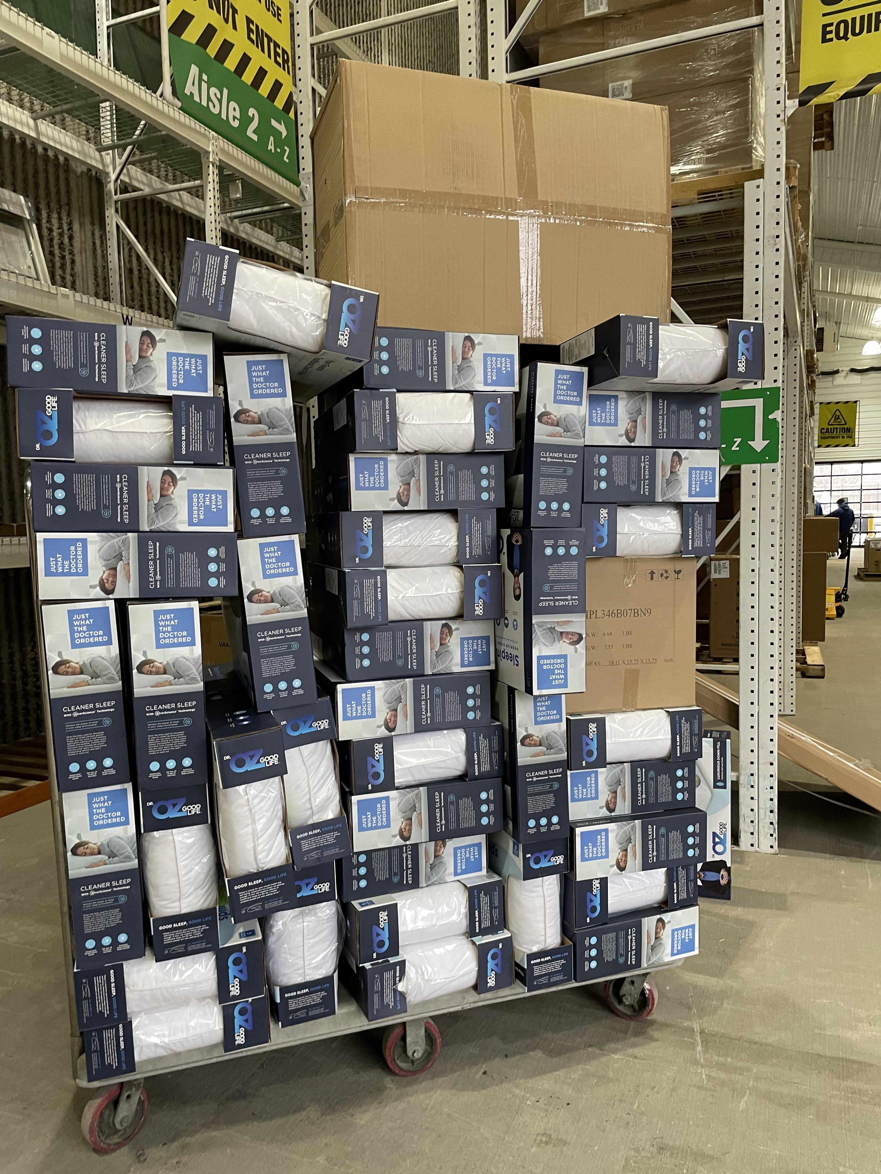 Did anyone else get a lot of Dr. OZ Pillows for OPD? r/menards