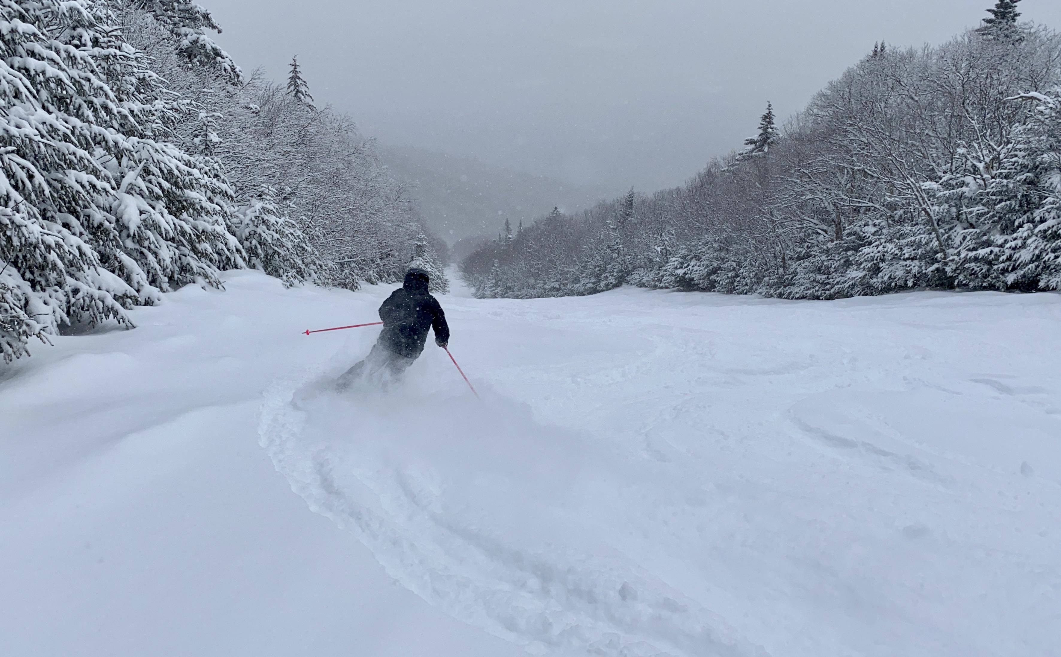 It’s been a snowy week here in Vermont. r/skiing