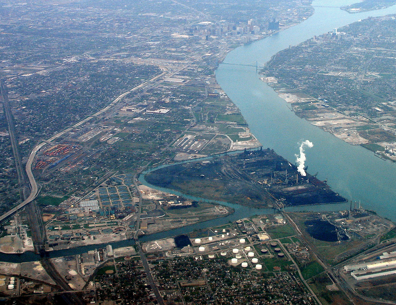 Zug Island, Detroit : r/UrbanHell