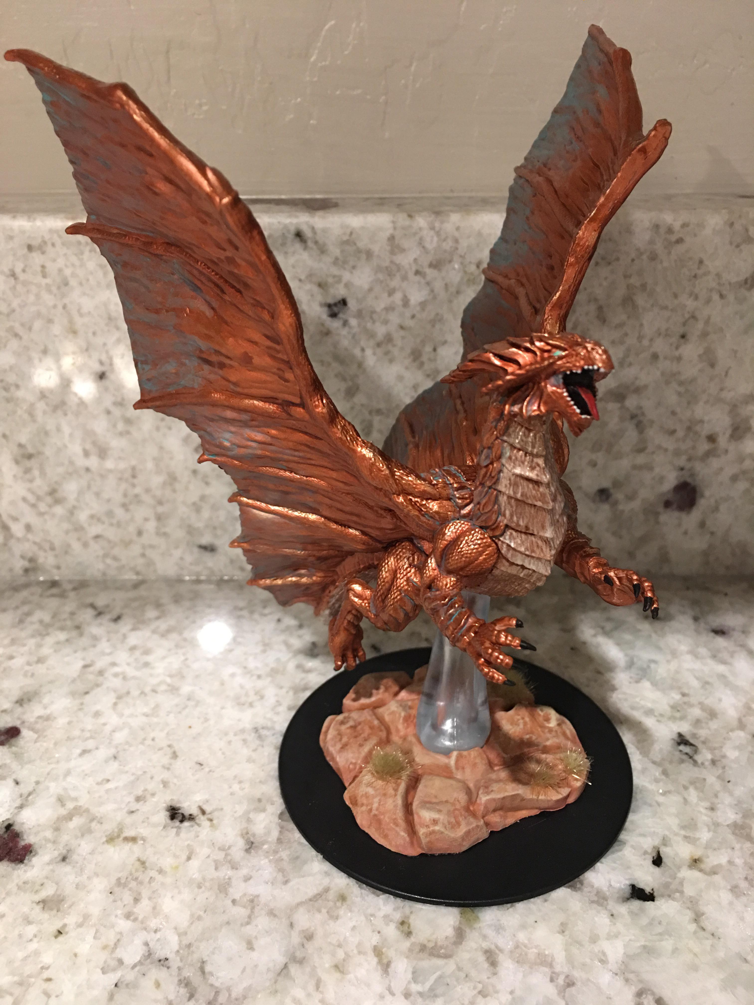 D&D Copper Dragon r/minipainting