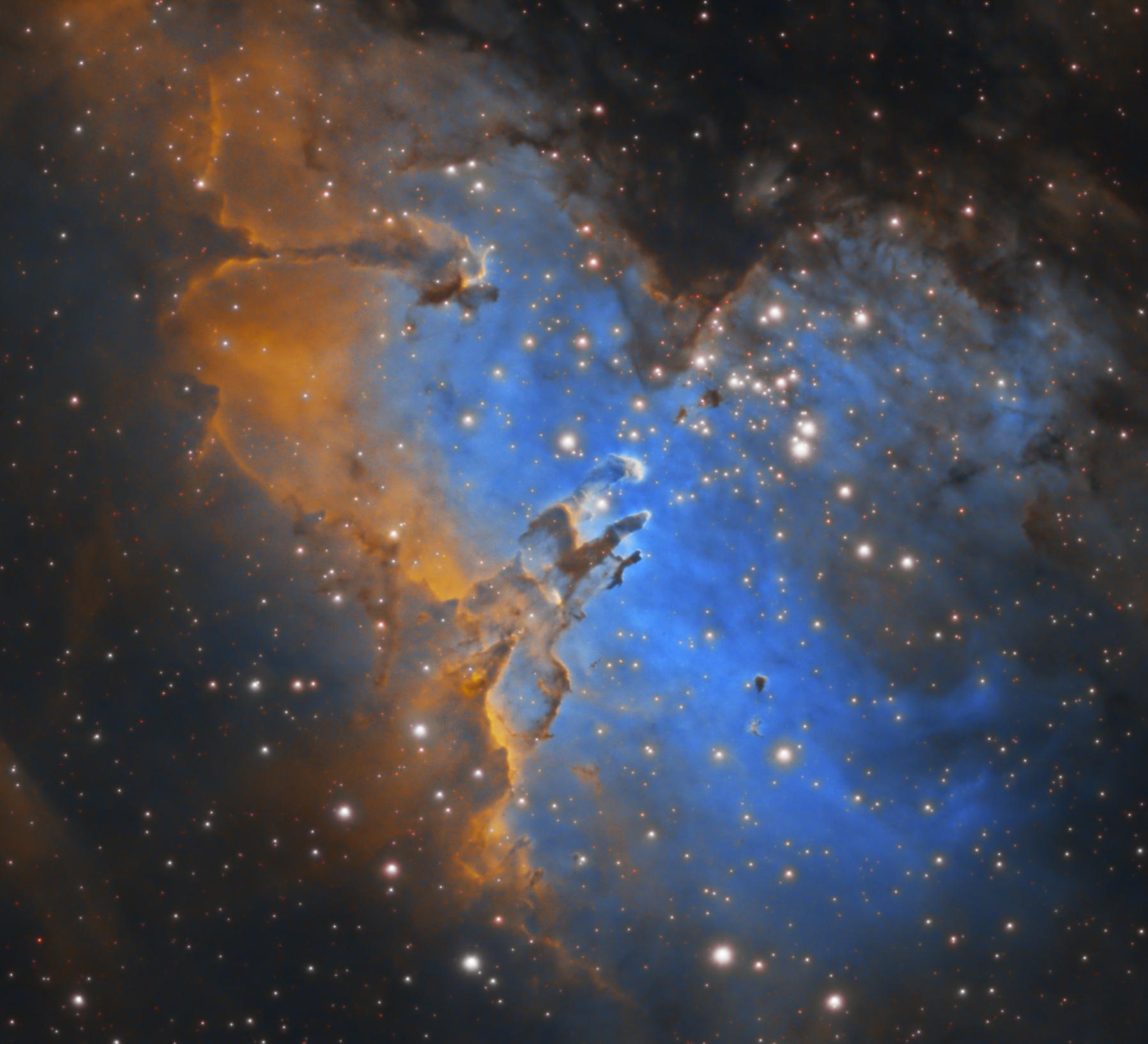 Eagle Nebula (Messier 16) Pillars of Creation r/astrophotography