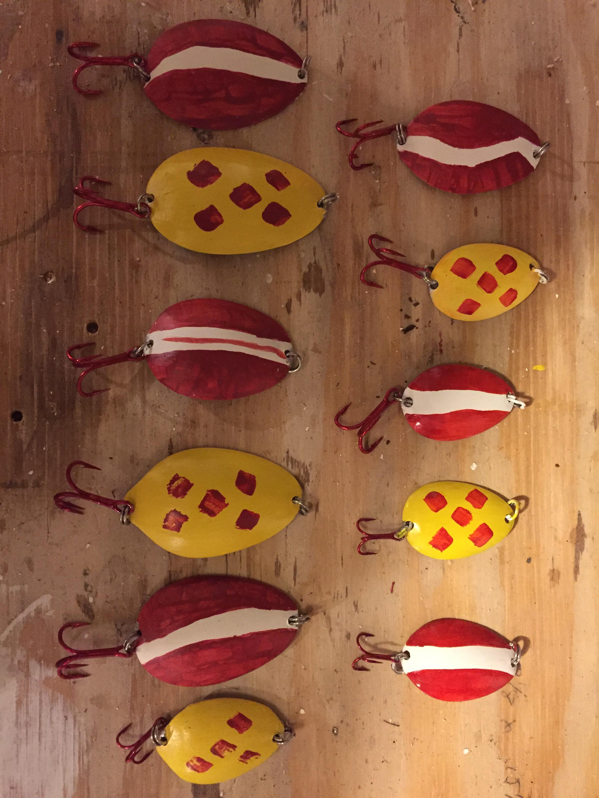 Homemade spoons from real spoons. r/Fishing