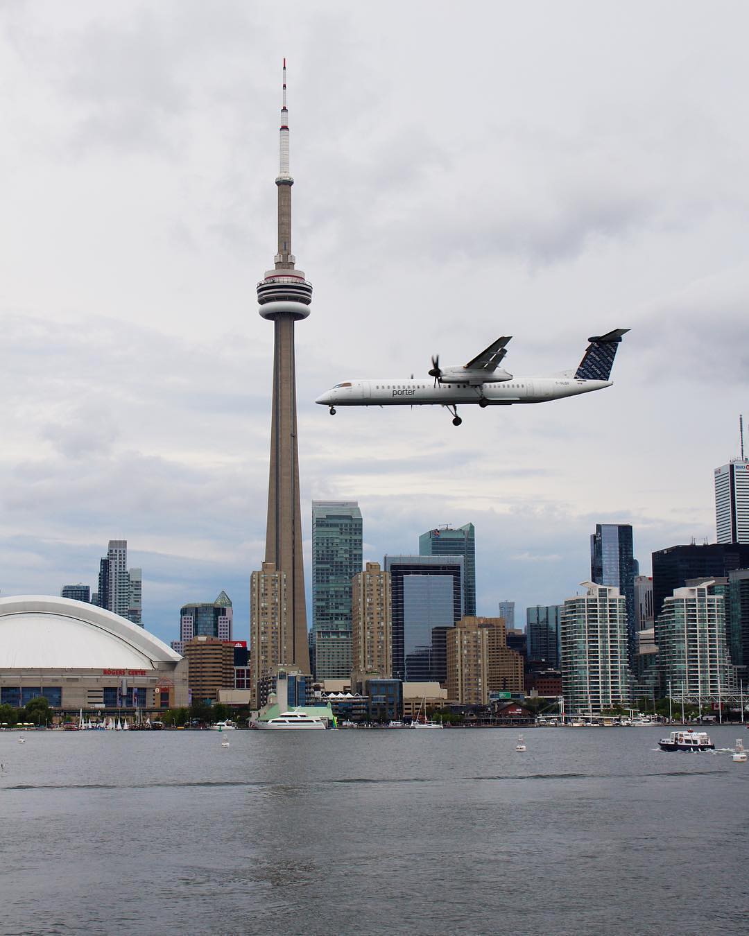 Plane landing at Billy Toronto r/canada