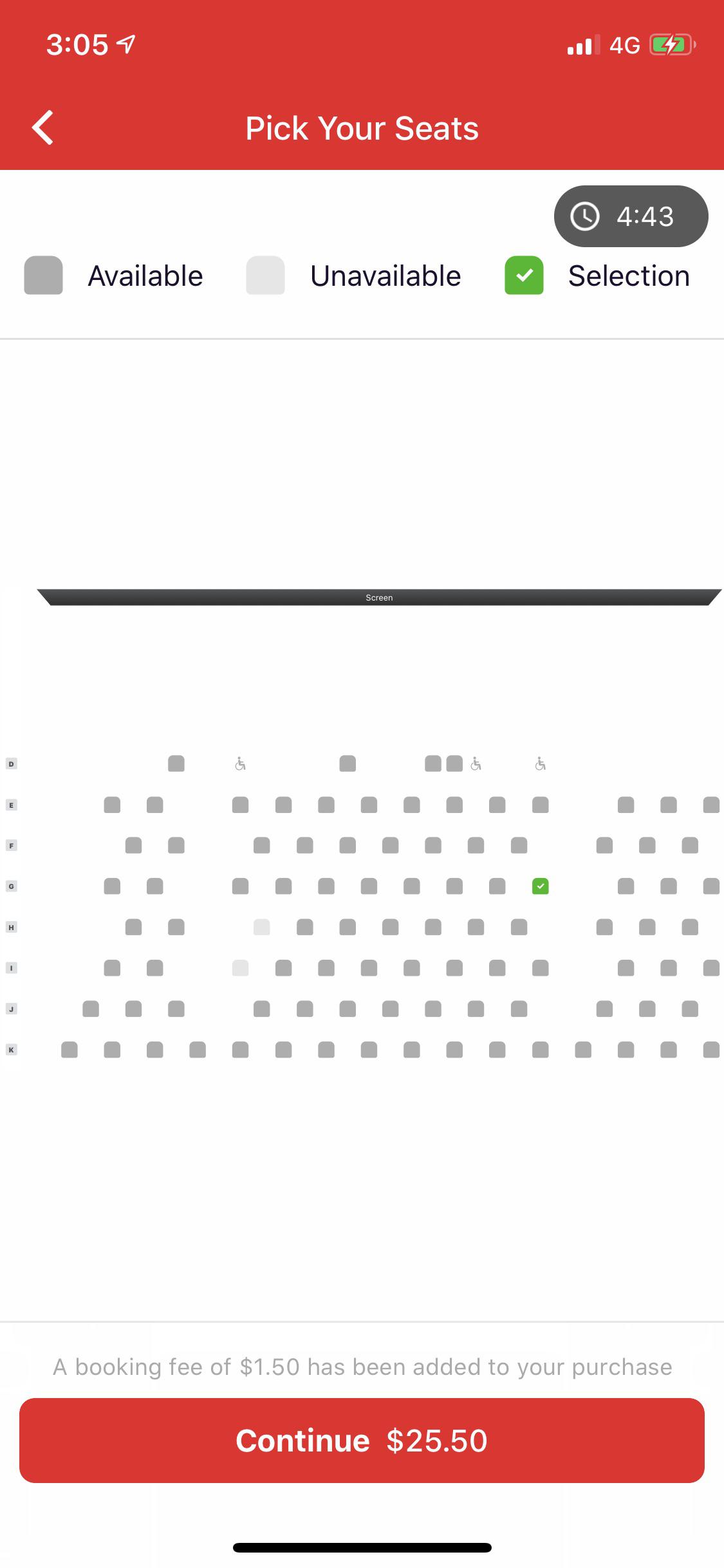 Hoyts Xtreme is following the 100person limit and social distancing of