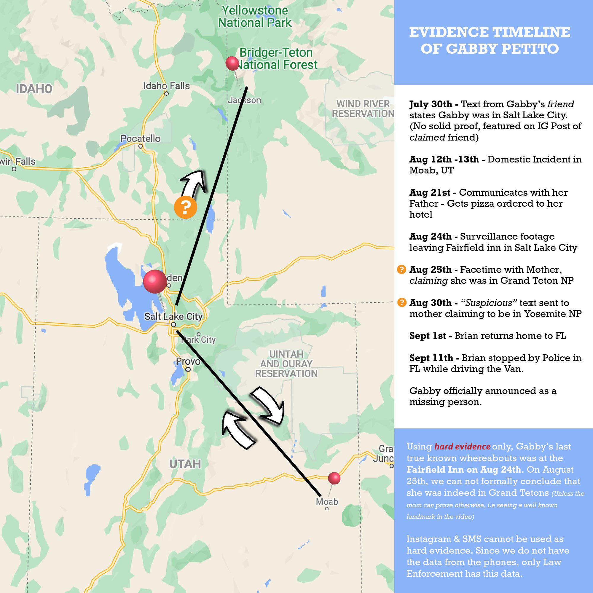 Gabby Petito Body Found Map AldiMarpaung