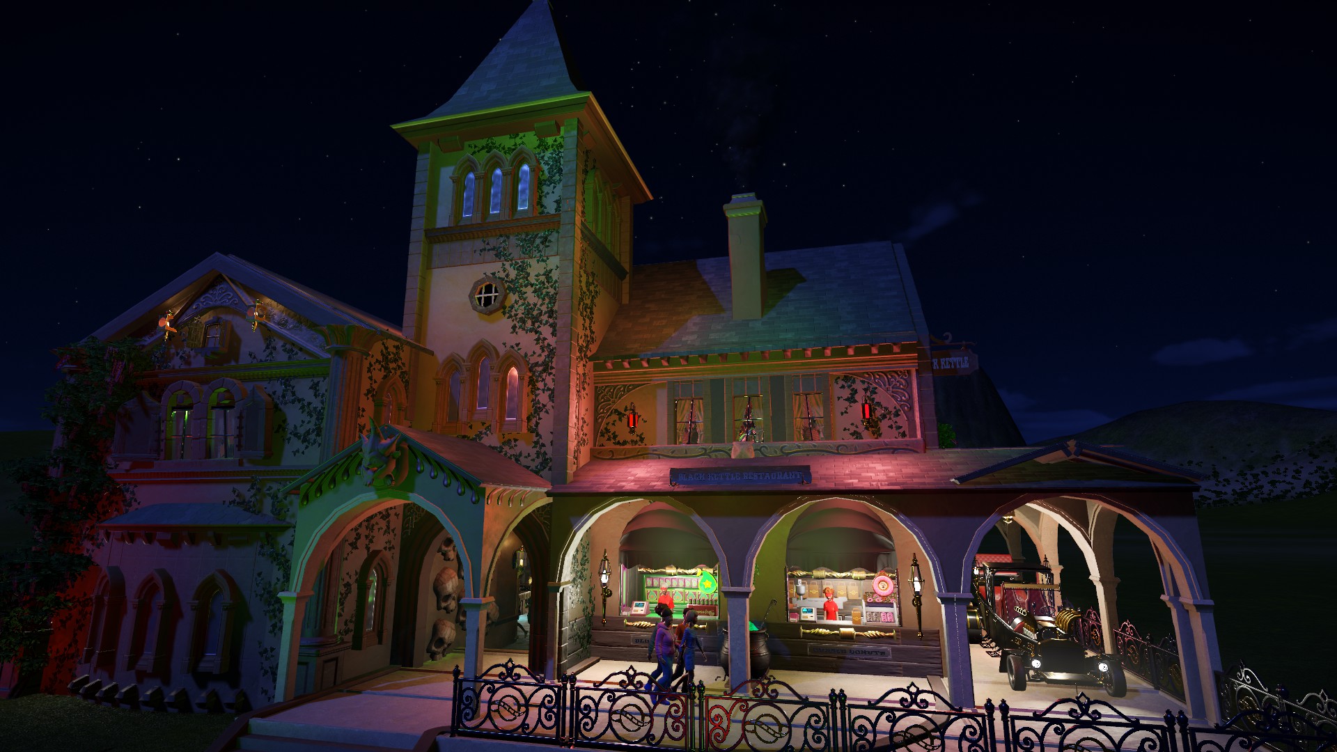 Black Kettle Restaurant The Place for an evil dinner! [blueprint in