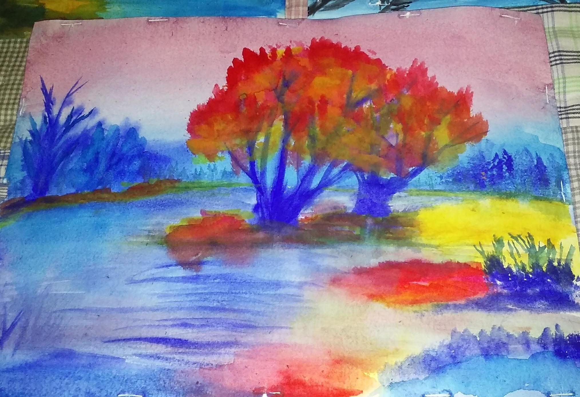 First Watercolor painting r/watercolor101