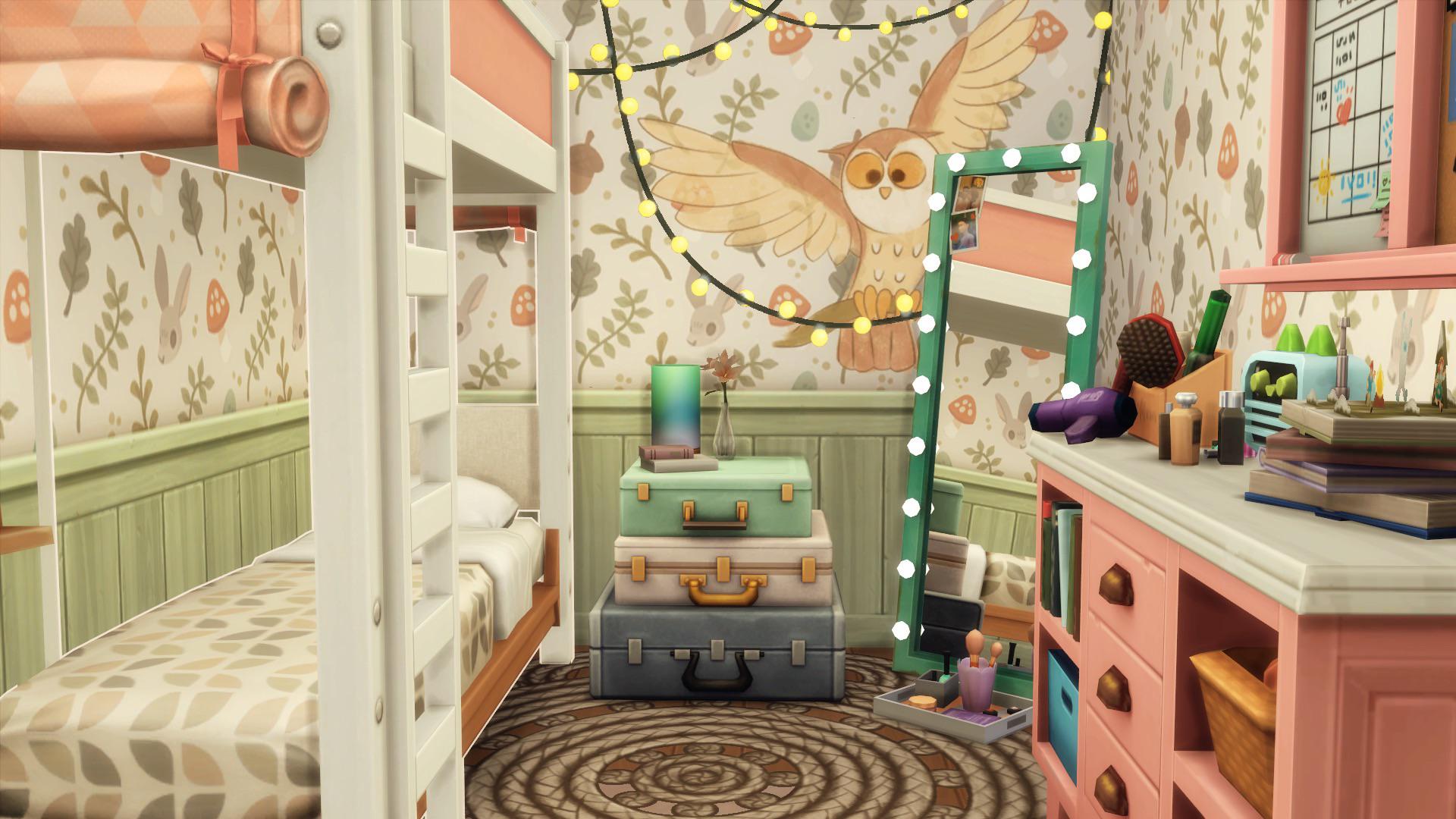 Shot of the Kids room from my newest build! 💕 r/Sims4
