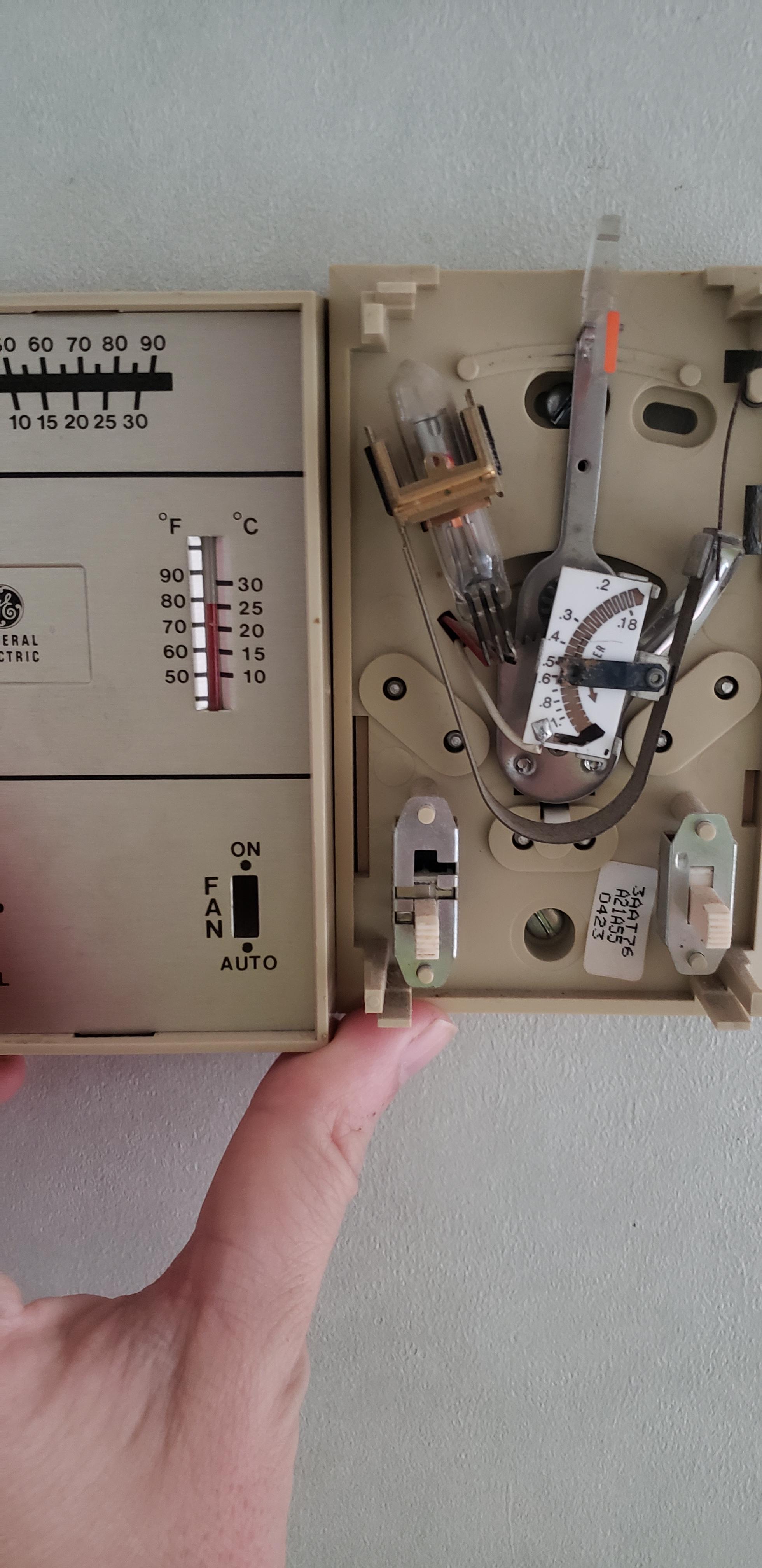 Central a/c. My inside fan is intermittently shutting off or not kicking on with the compressor