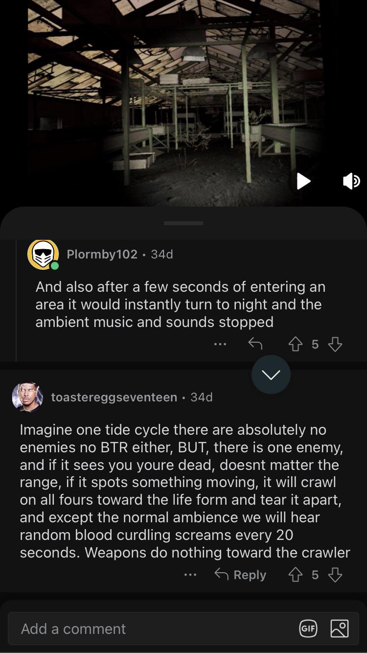 This sounds absolutely horrifying… OHHH DARIU r/intotheradius