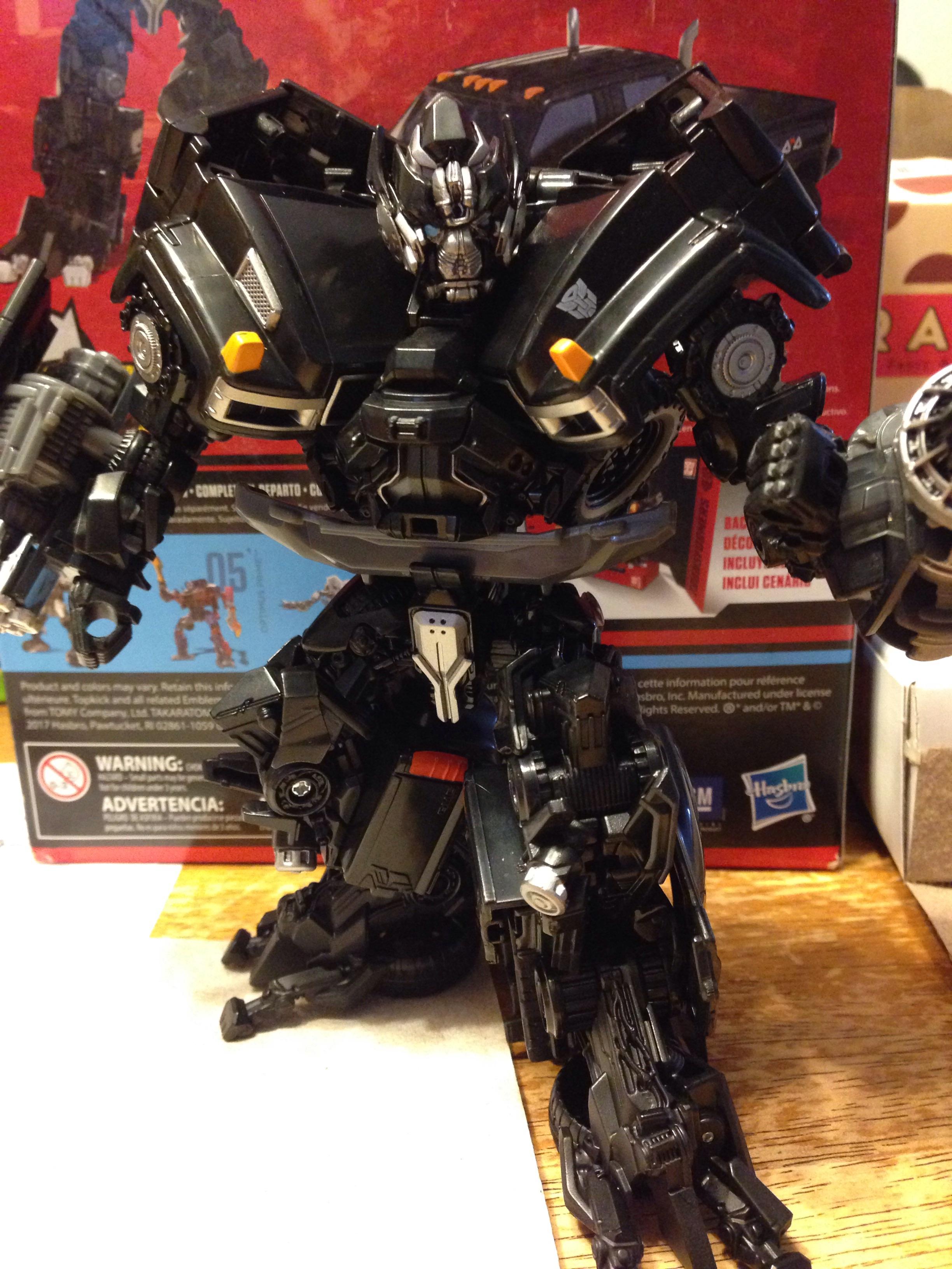 I finally got one of my white whales, Studio Series Ironhide. r