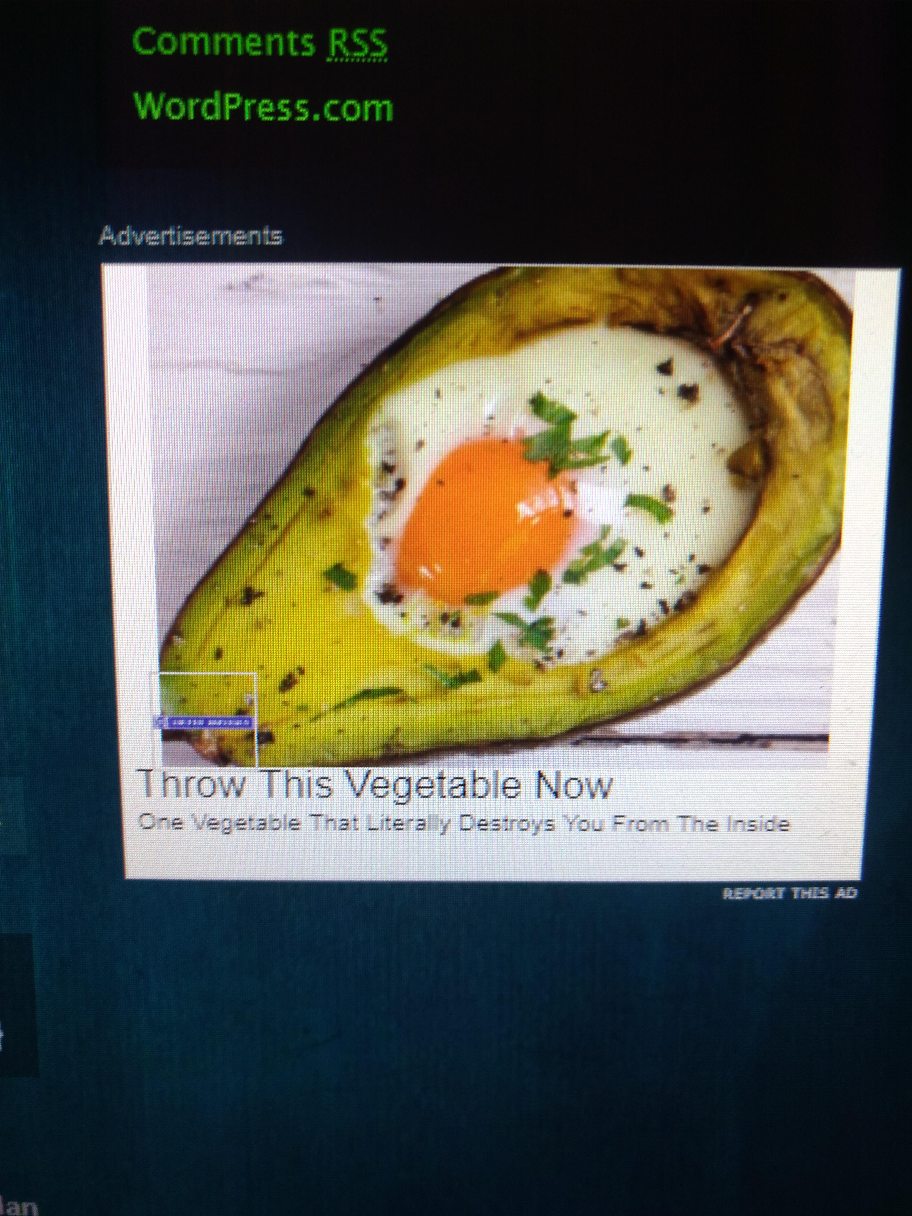 Throw This Vegetable Now r/engrish