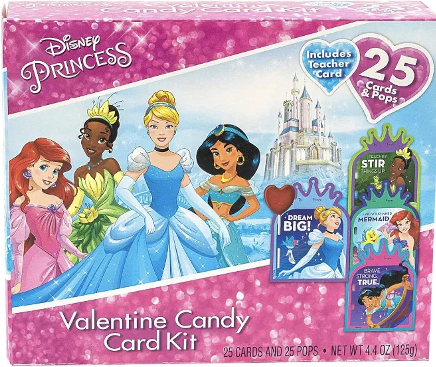 Disney Princess Valentine Candy Card Kit r/disneyprincess