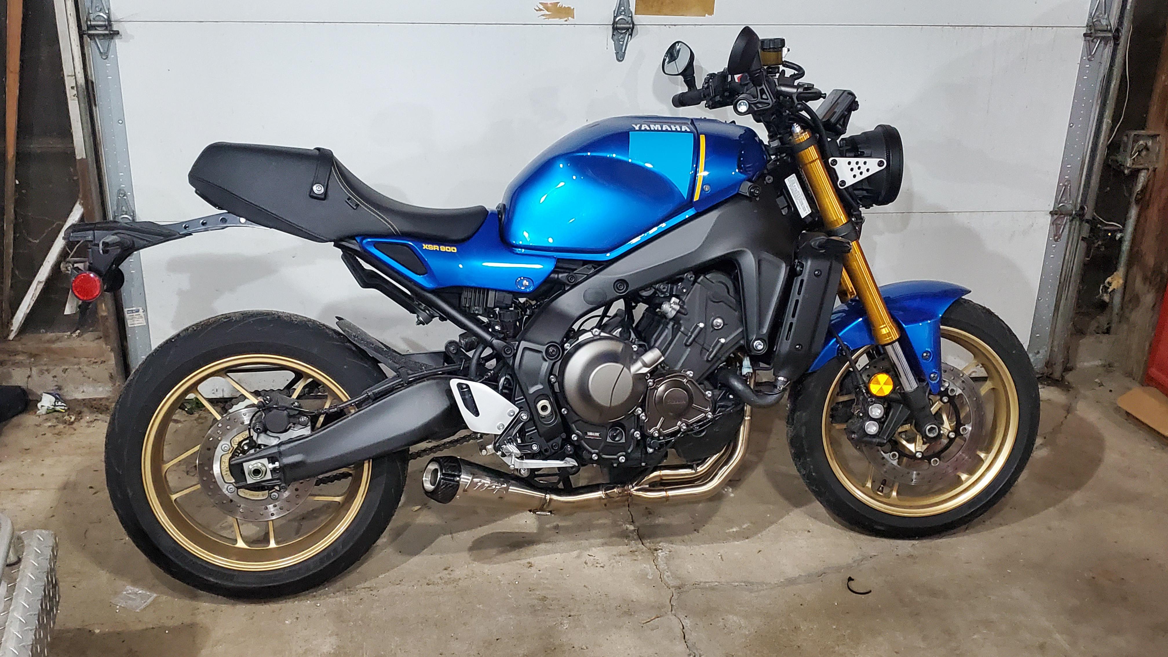 Just installed two brothers exhaust r/xsr900