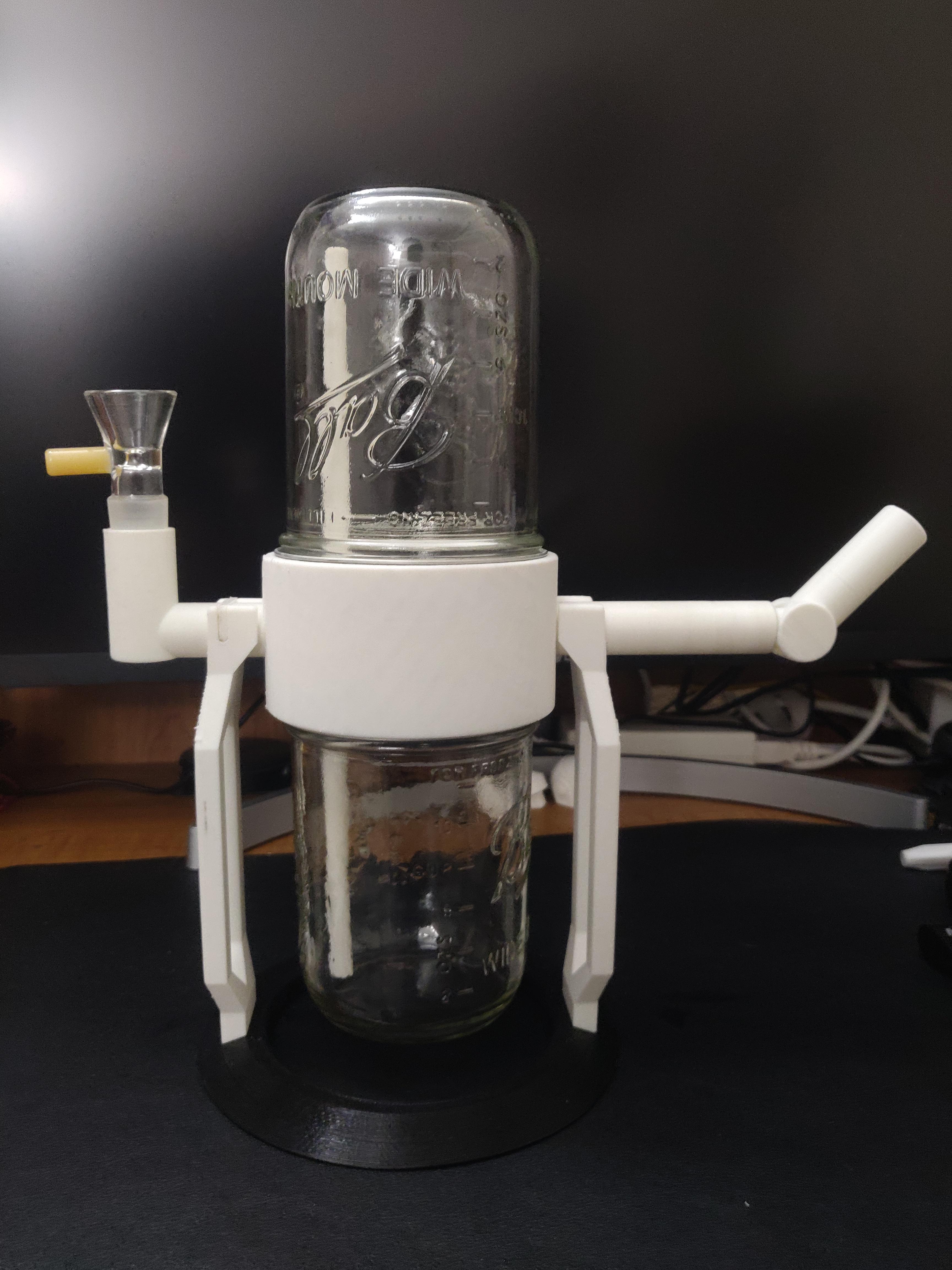 3D printed Stugenglass bong..... Not bad eh? r/GravityBong