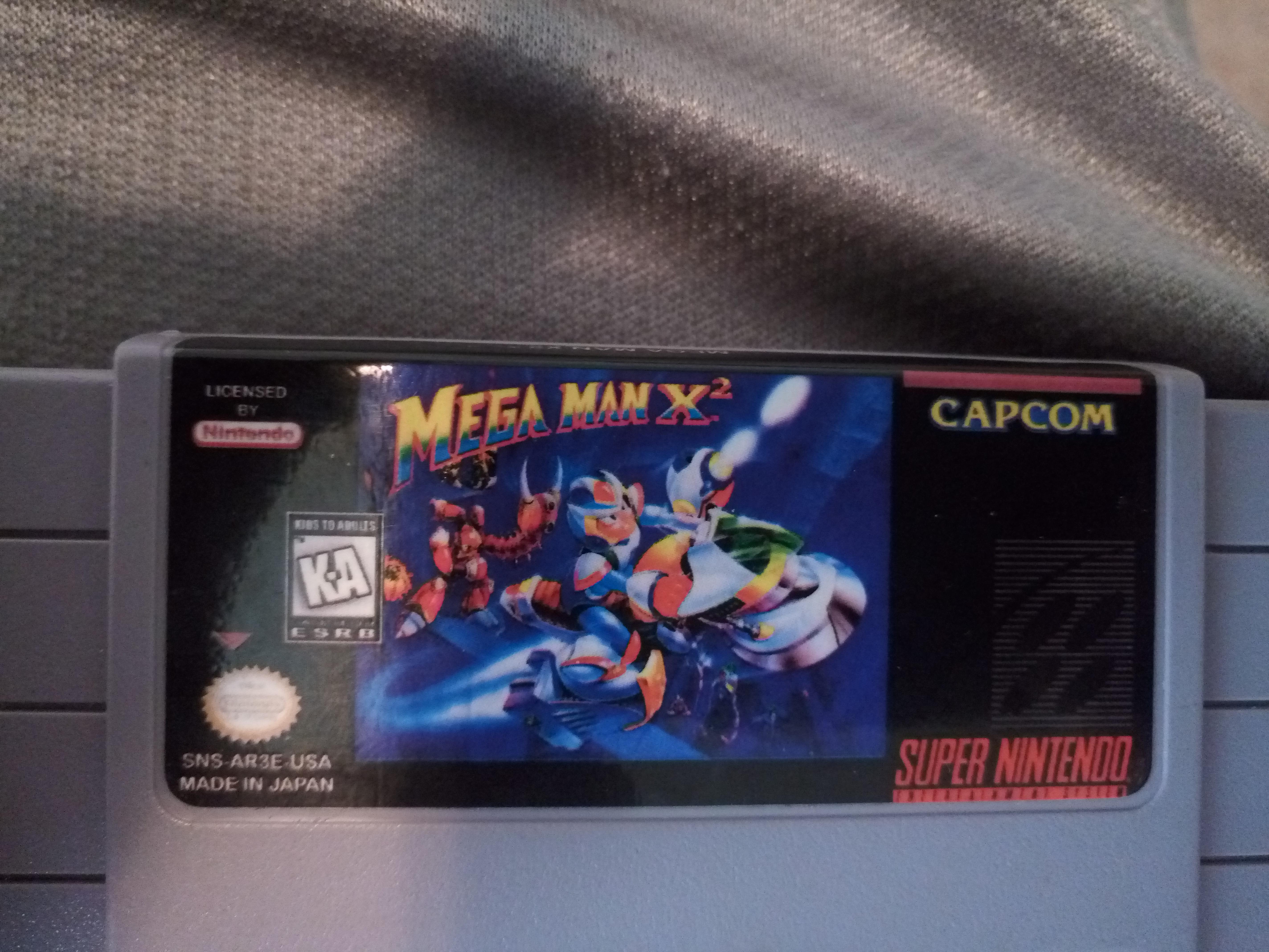 Is this a repro label on my copy of mega man x2? I just got it in the mail. Something looks off