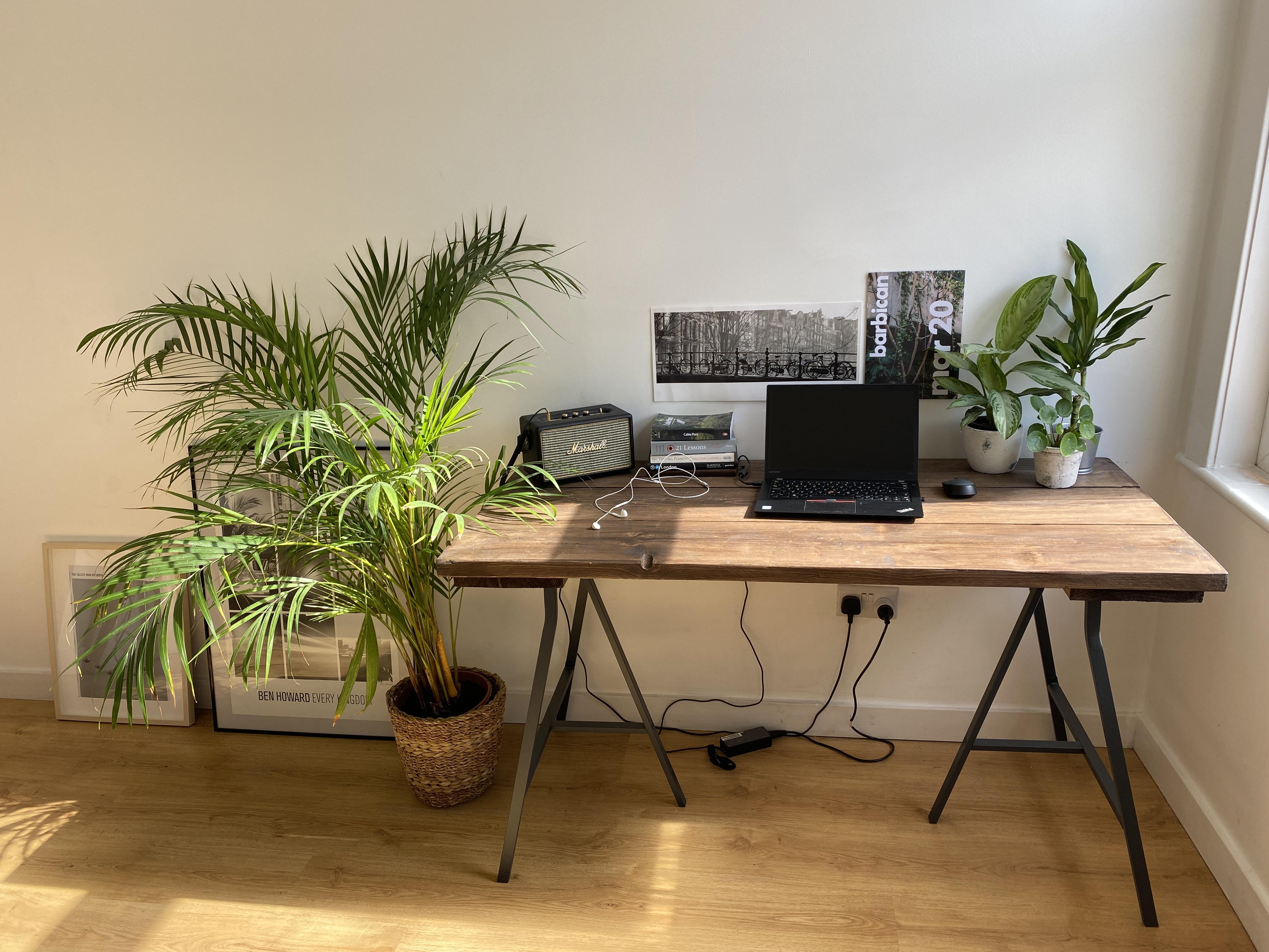 My WFH space is getting a lot more use at the moment. Lucky to have it