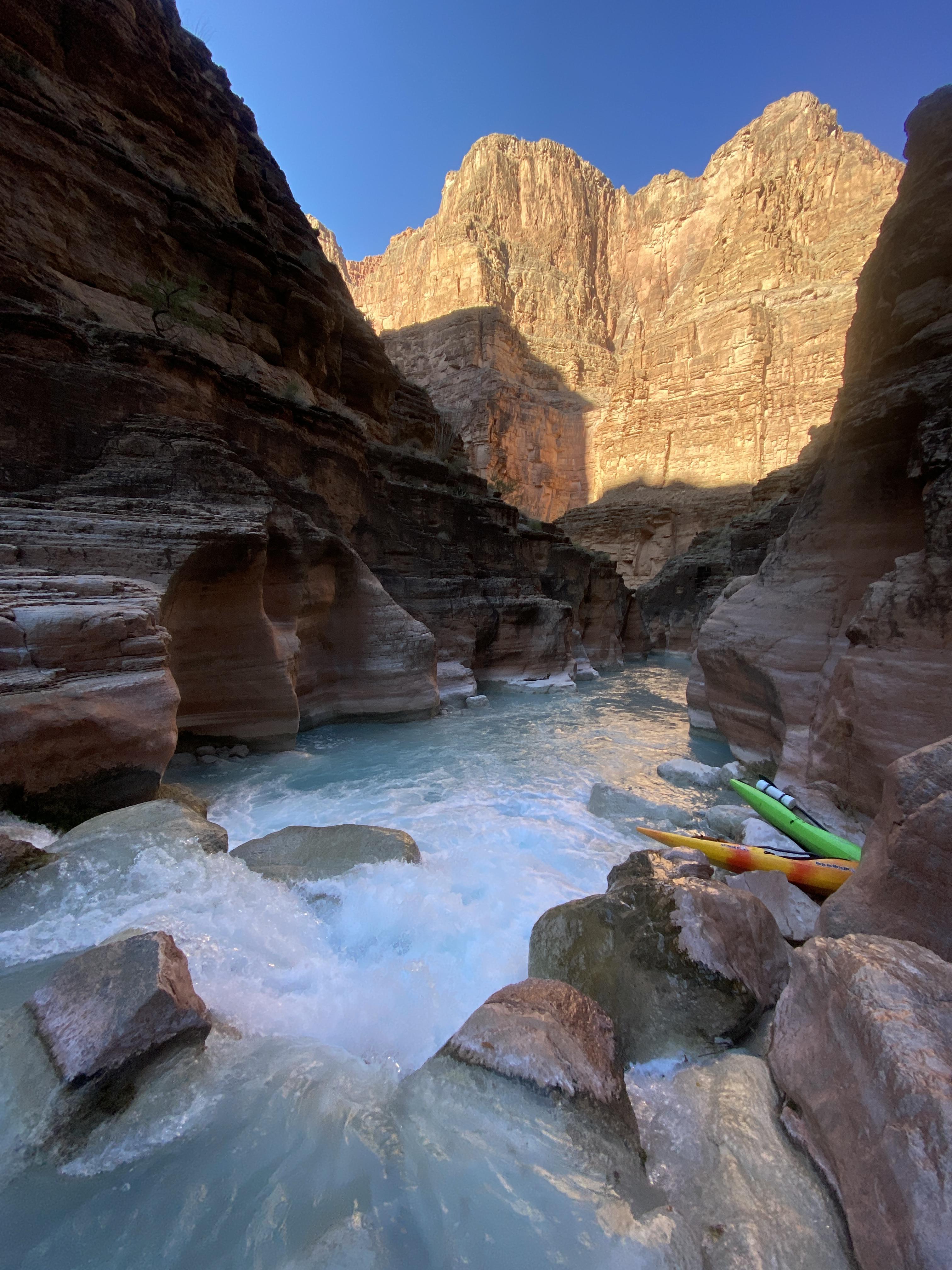 Just finished my winter kayak trip of the Grand Canyon 280 miles in