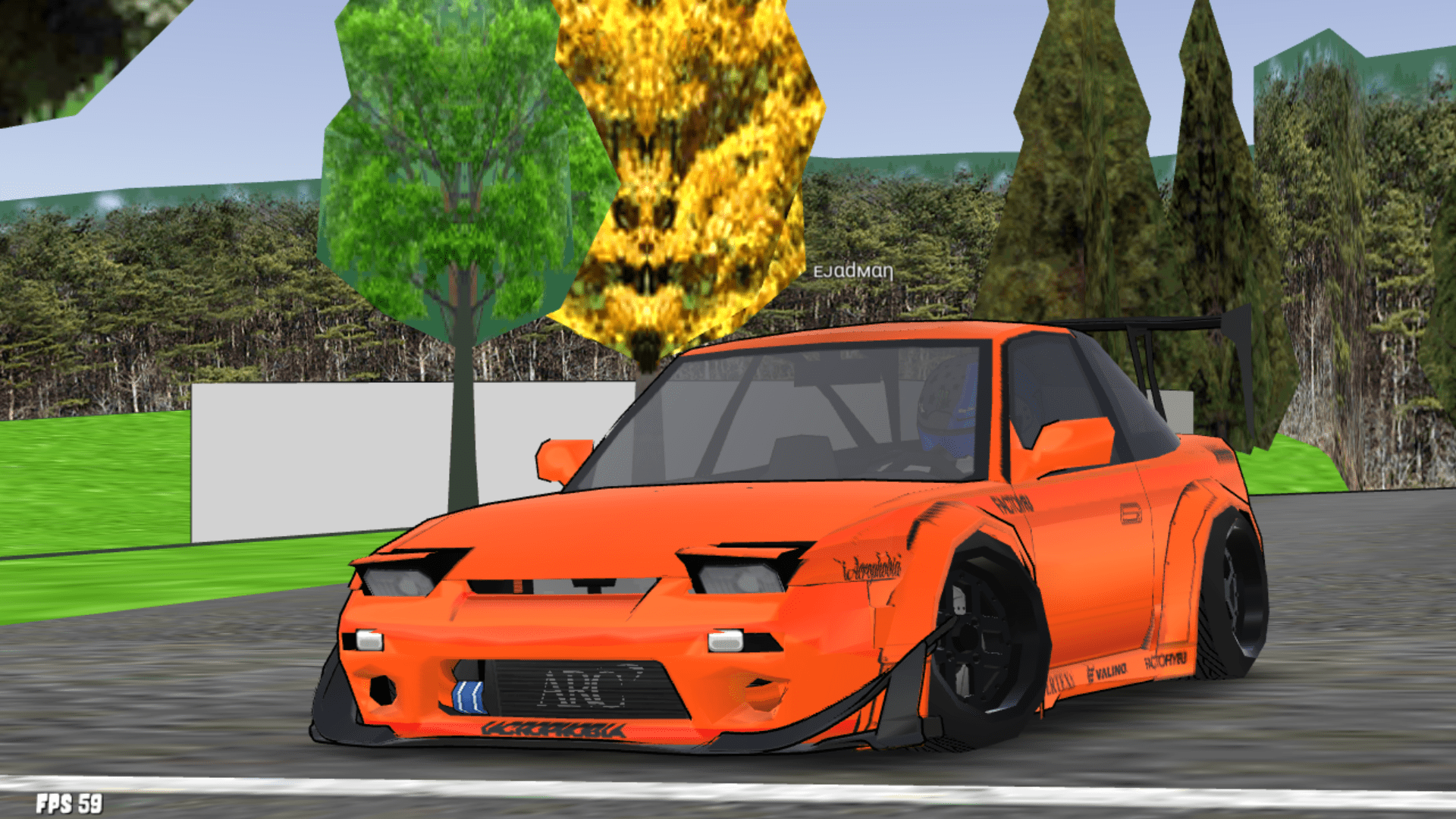 180sx Rocket Bunny. The wide body nicely fit. FRlegends