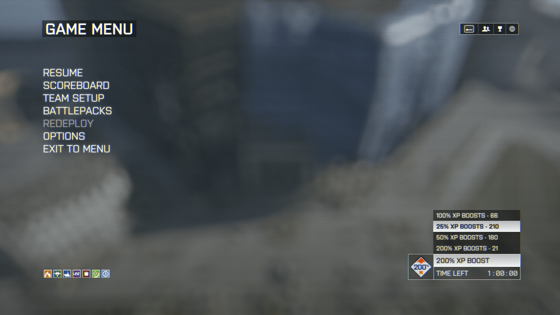 So you need to activate XP boosts manually? r/Battlefield