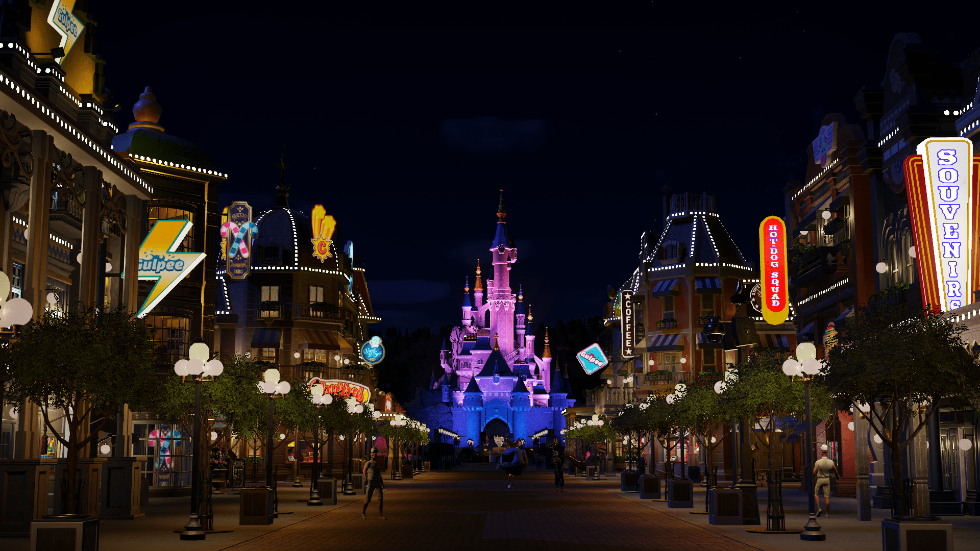 Main Street at night