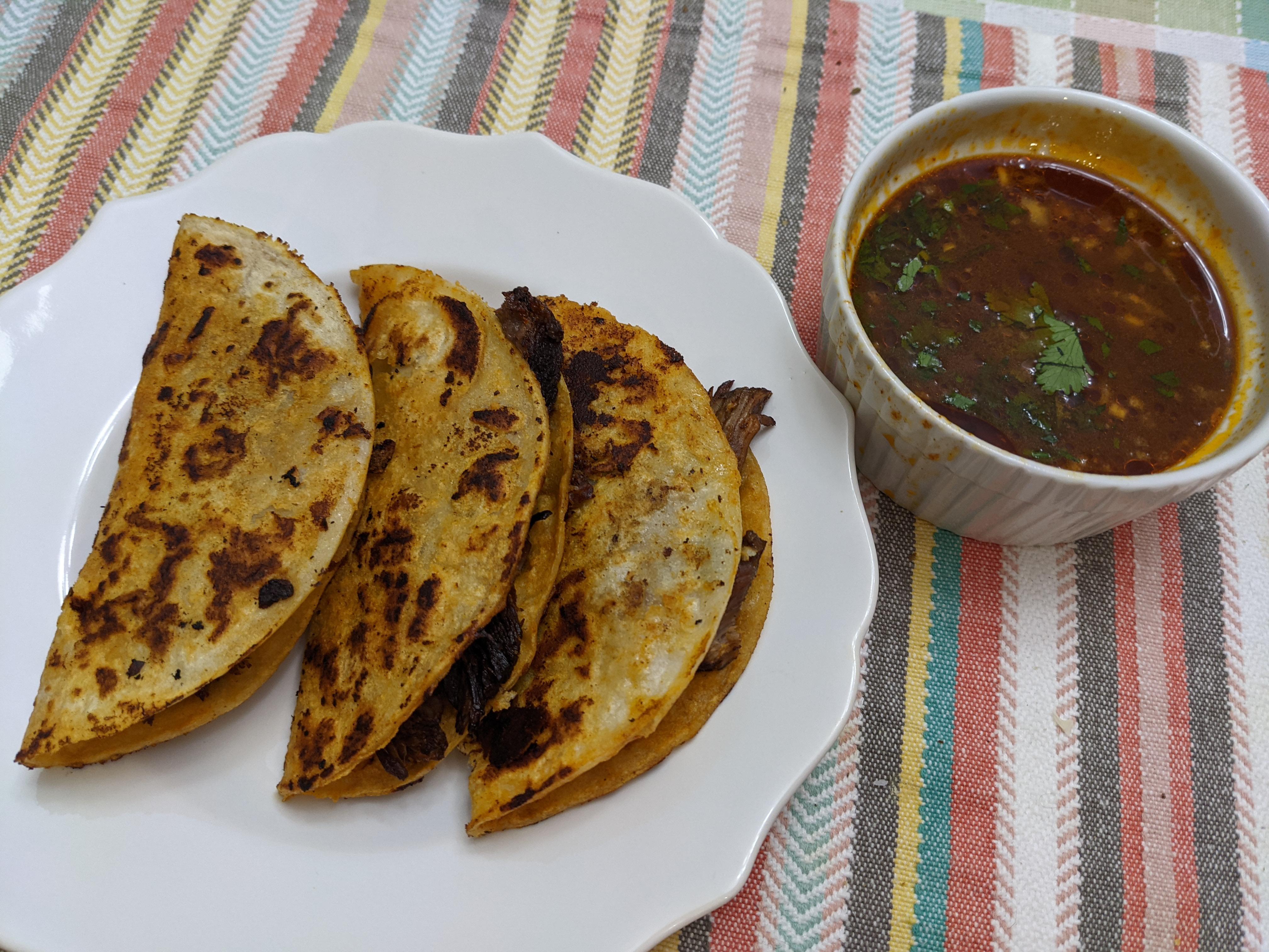 Week 11 Hard To Pronounce Birria Tacos r/52weeksofcooking