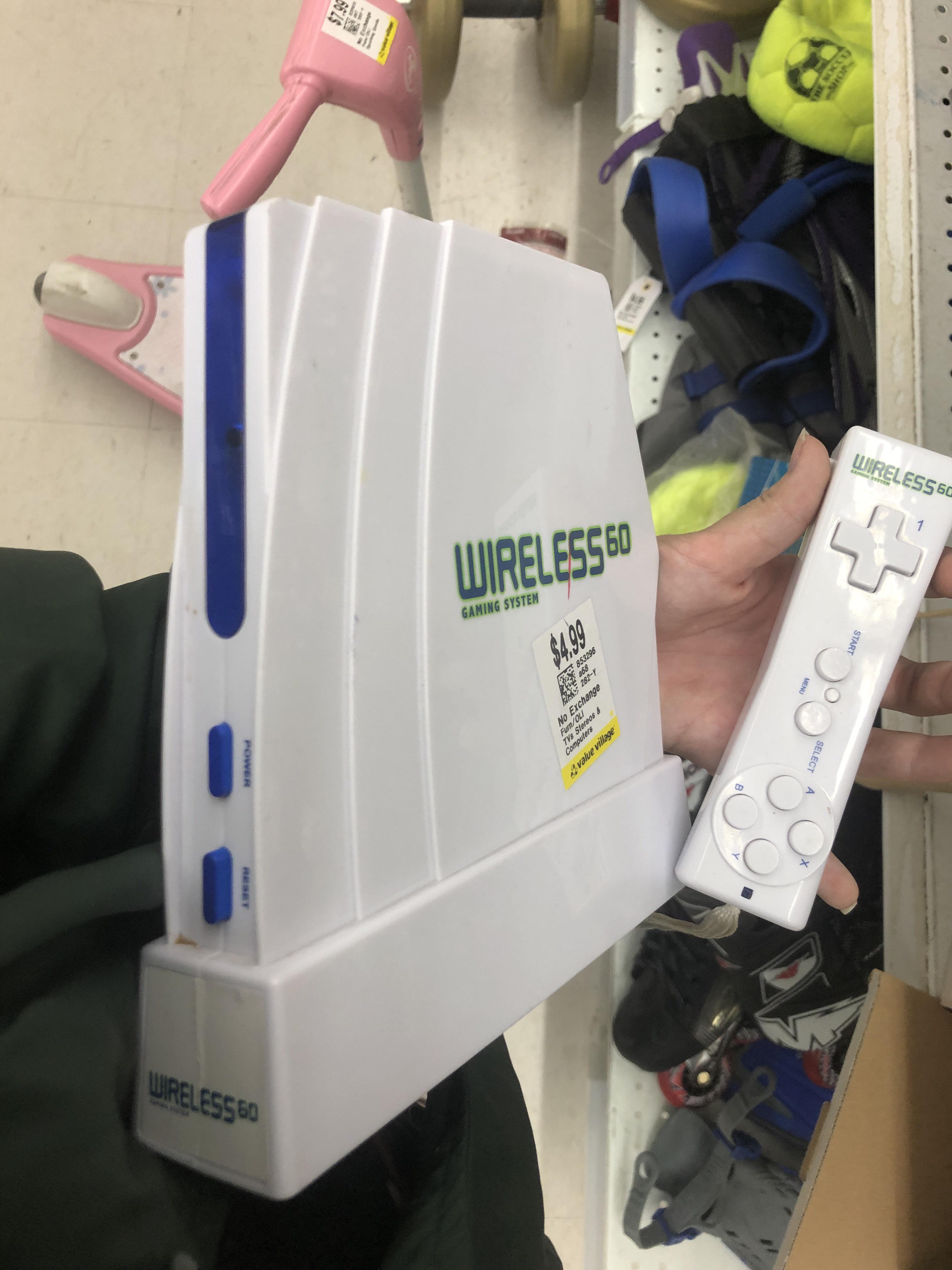 crappy offbrand wii found at a thrift store r/crappyoffbrands