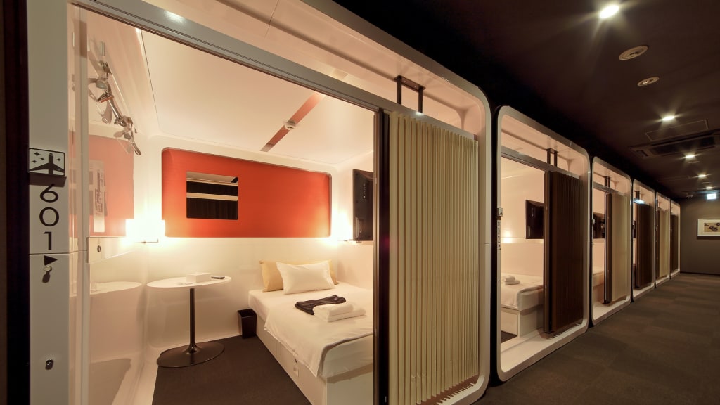 Capsule Hotel Interior